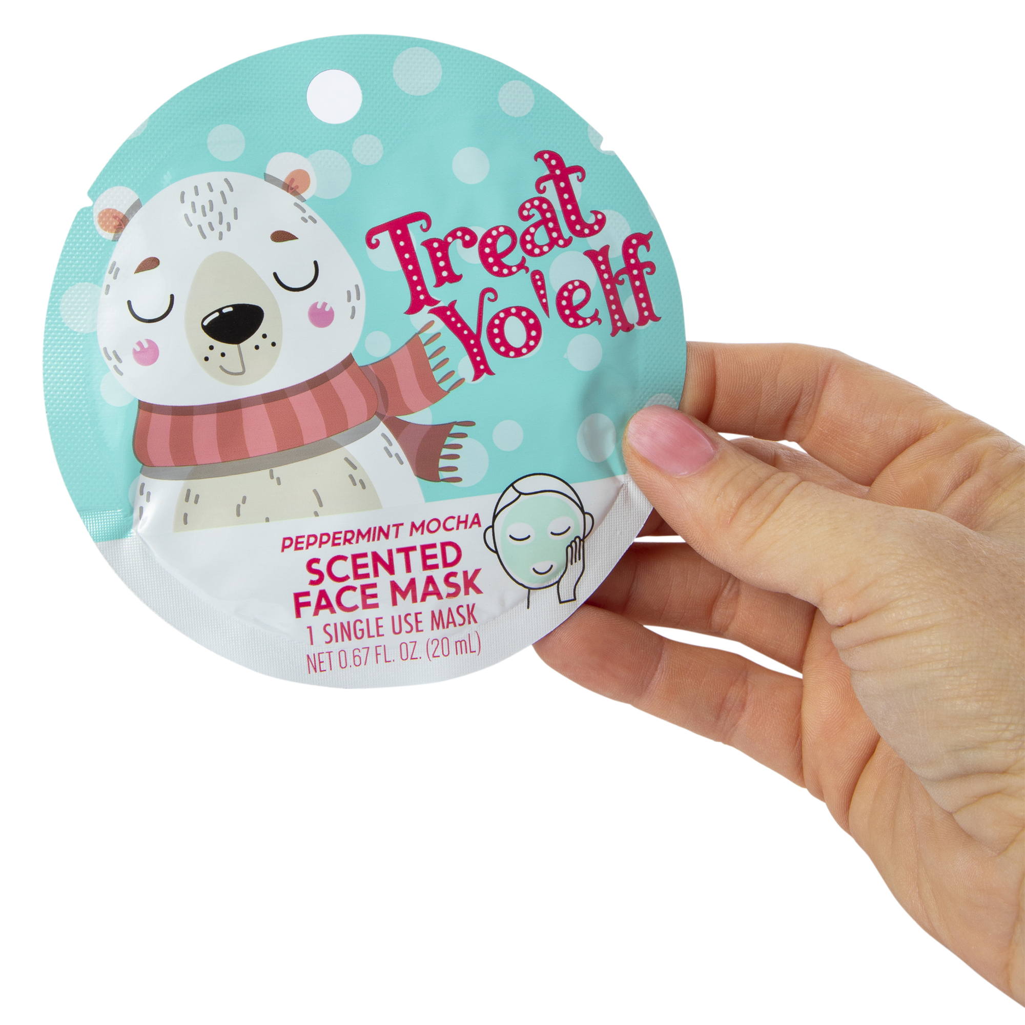 Holiday Scented Face Mask 0.67oz - Peppermint Mocha