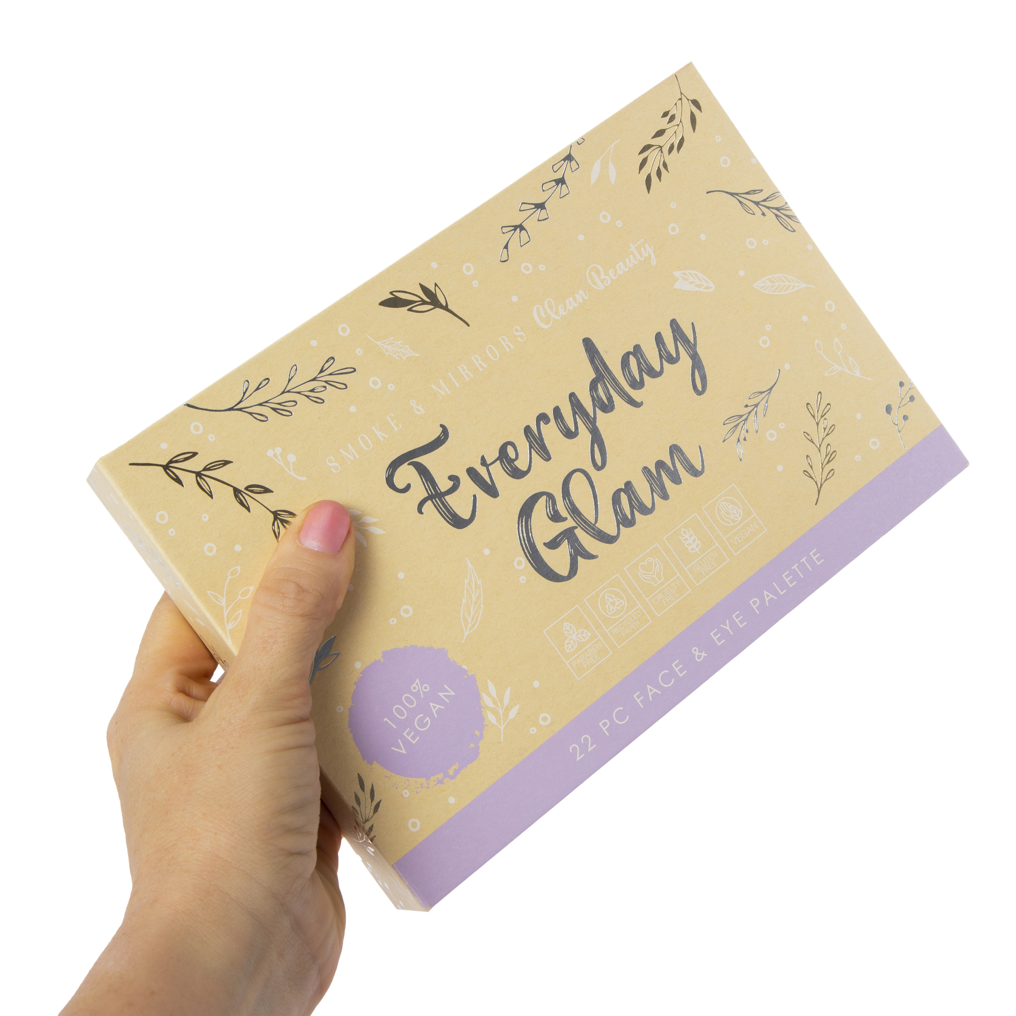 Smoke & Mirrors Clean Beauty Everyday Glam Face & Eye Palette 22-Piece