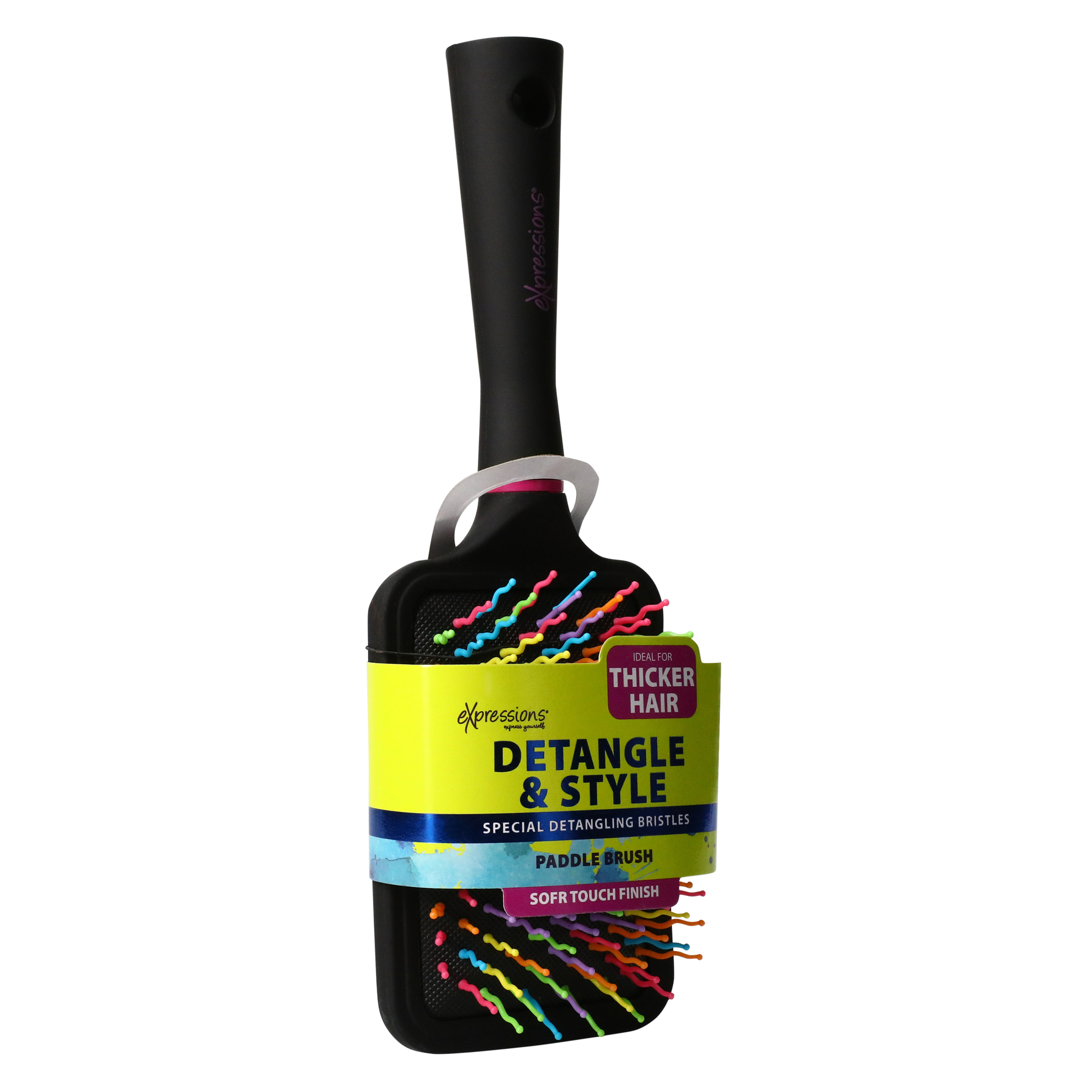 Squiggly Paddle Hair Brush