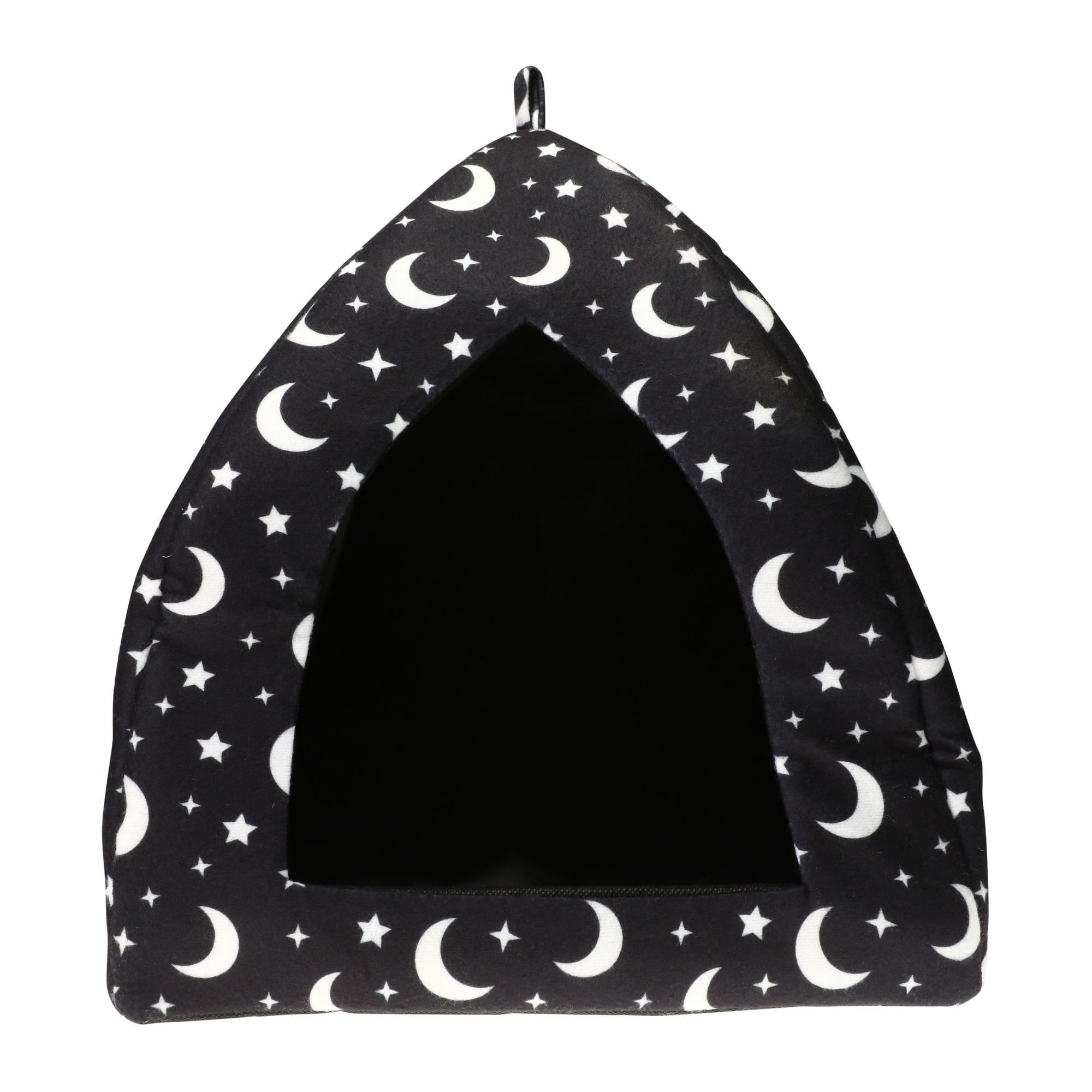 Halloween Moon & Stars Pet Hut 12in x 14in