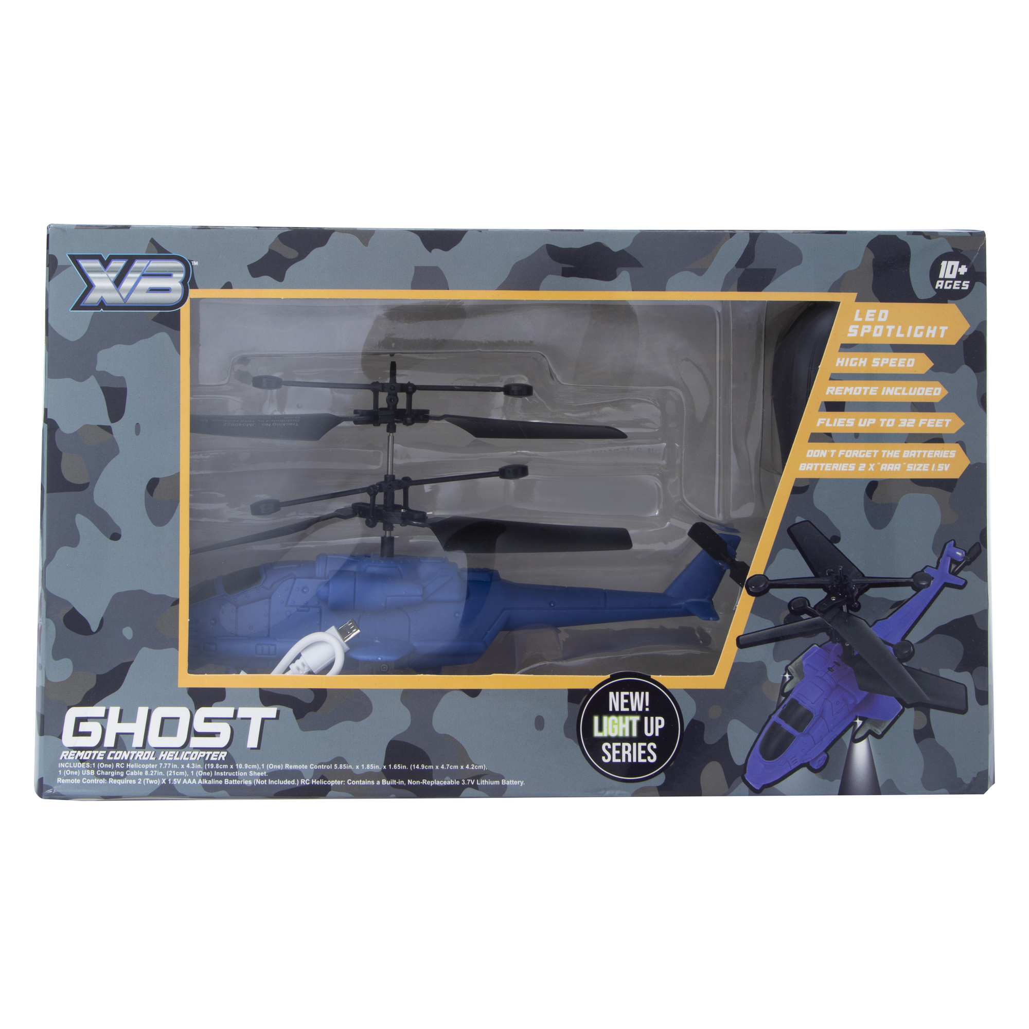 Ghost LED Remote Control Helicopter Toy
