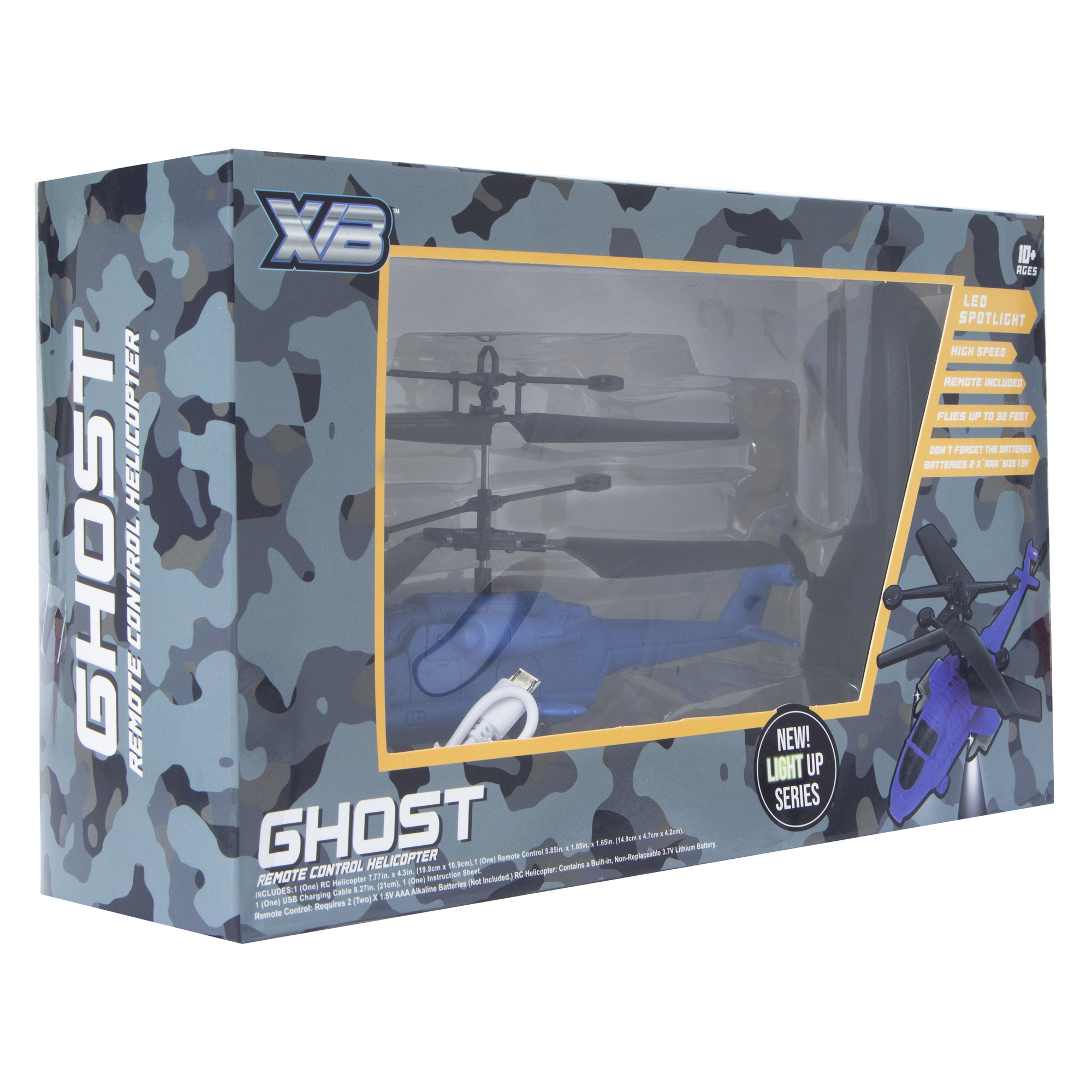 Ghost LED Remote Control Helicopter Toy