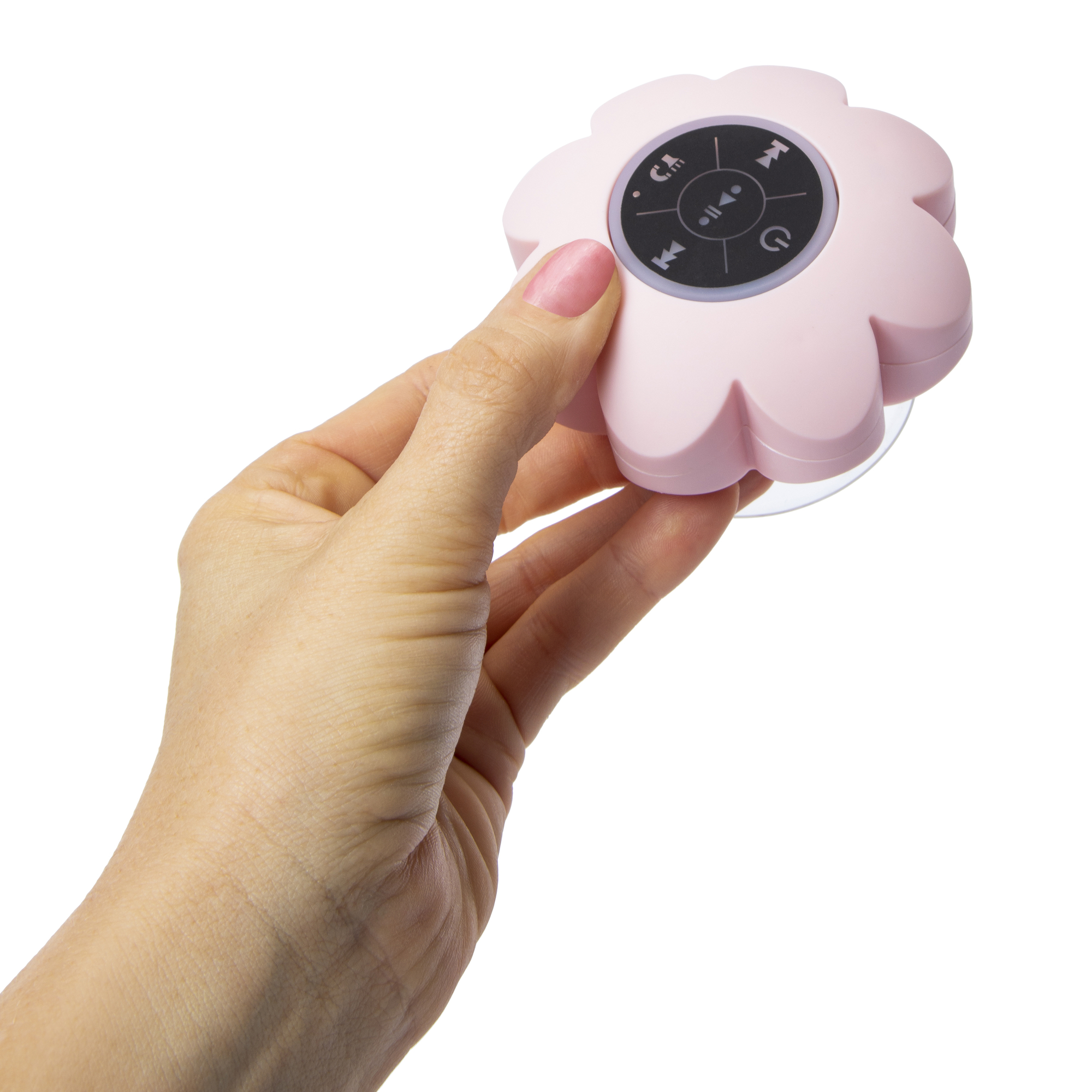 Wireless Bluetooth® LED Light Up Flower Shower Speaker