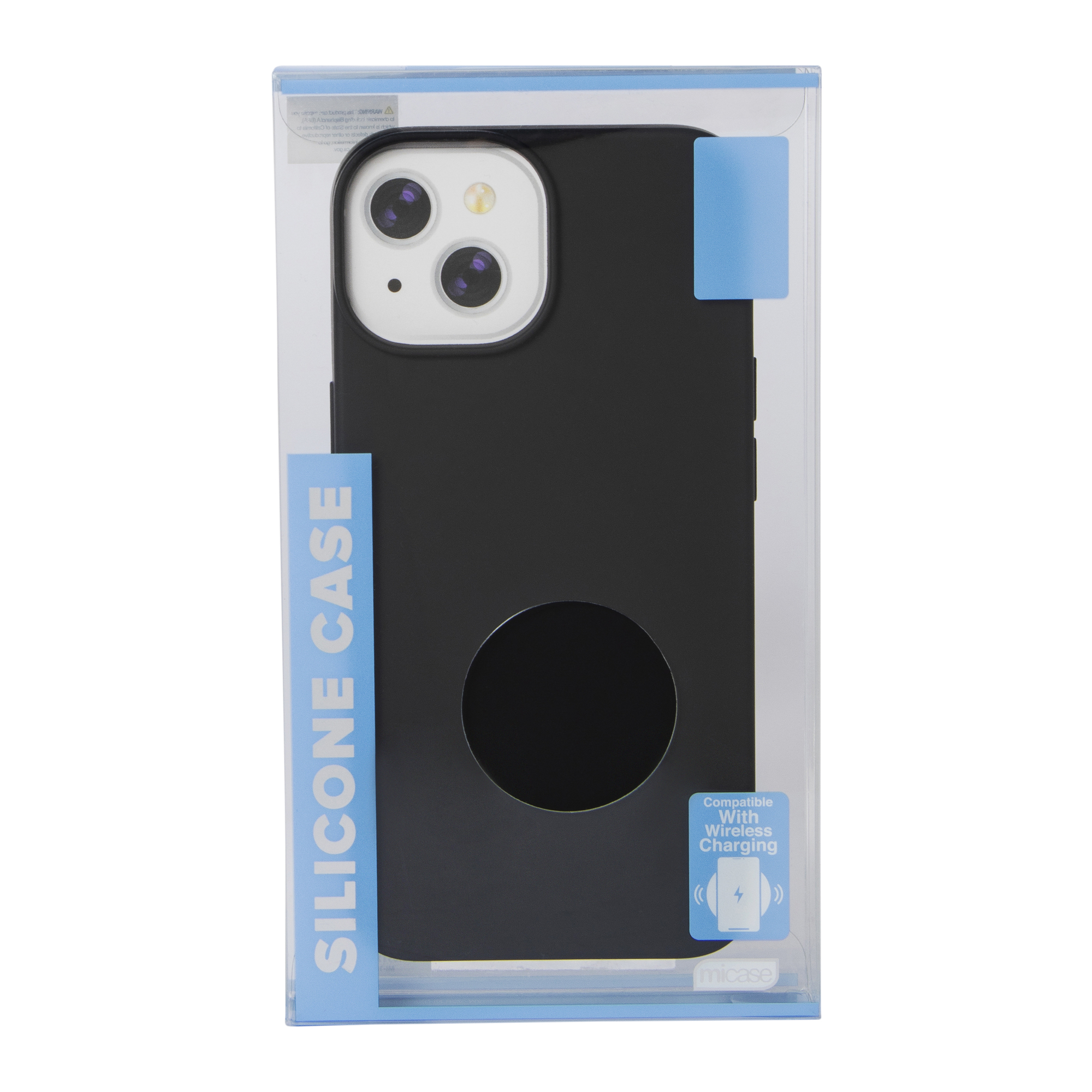 iPhone 14®/13® Wireless Charging Compatible Silicone Phone Case