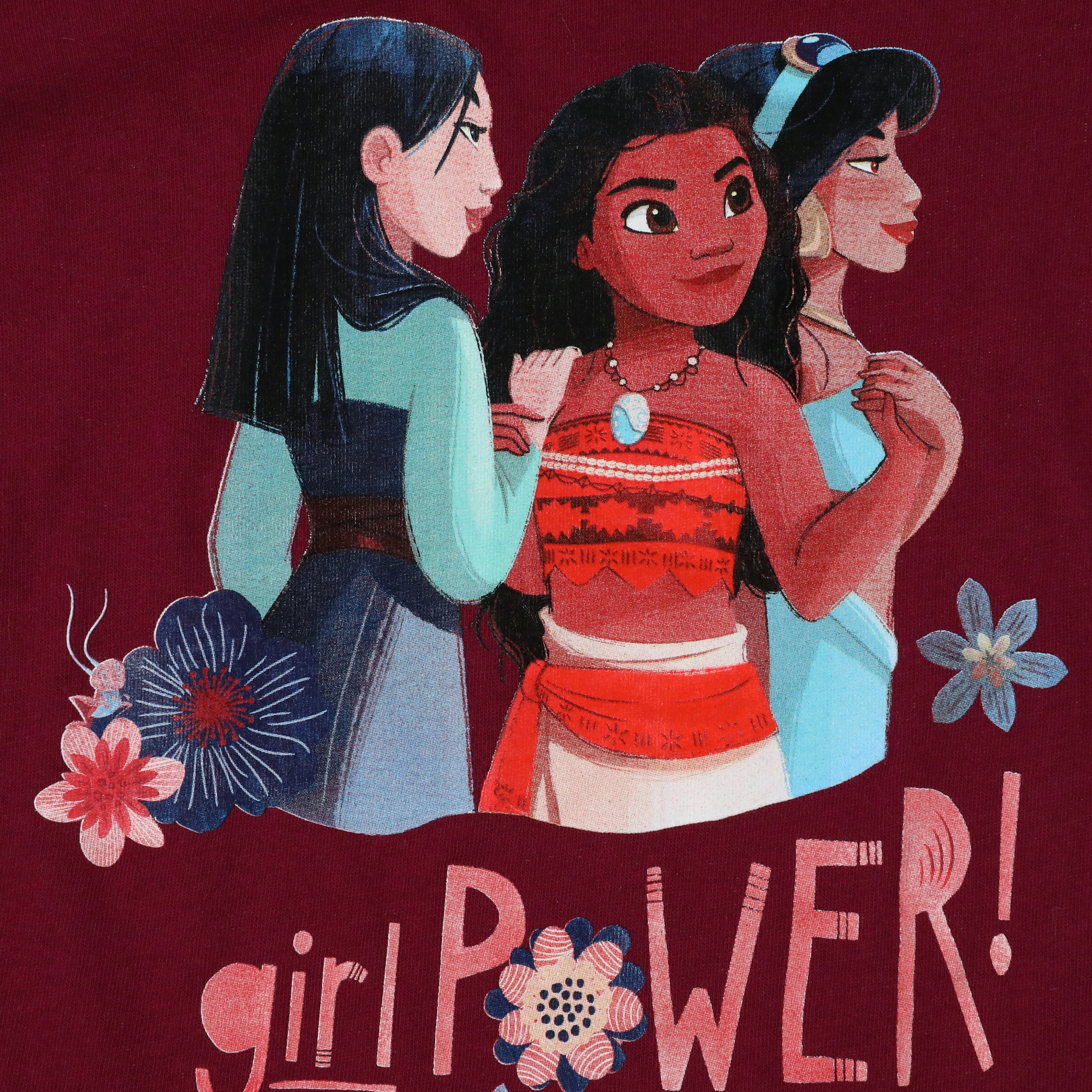 Kid's Disney Princess 'Girl Power' Graphic Tee