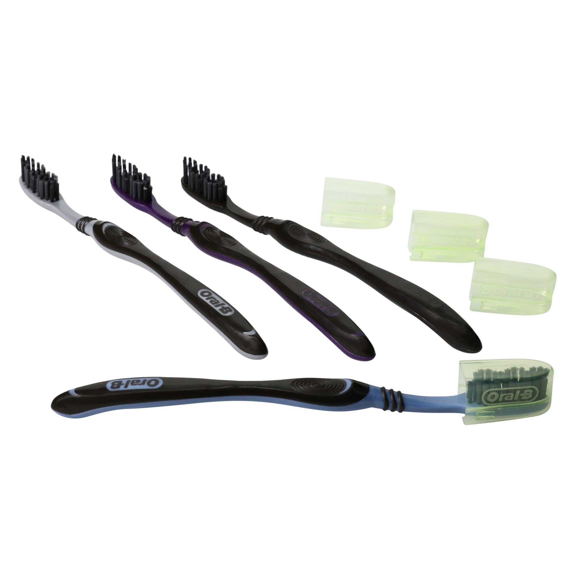 Oral-B® Charcoal Extract Cavity Defense Toothbrush Value Pack 4-Count