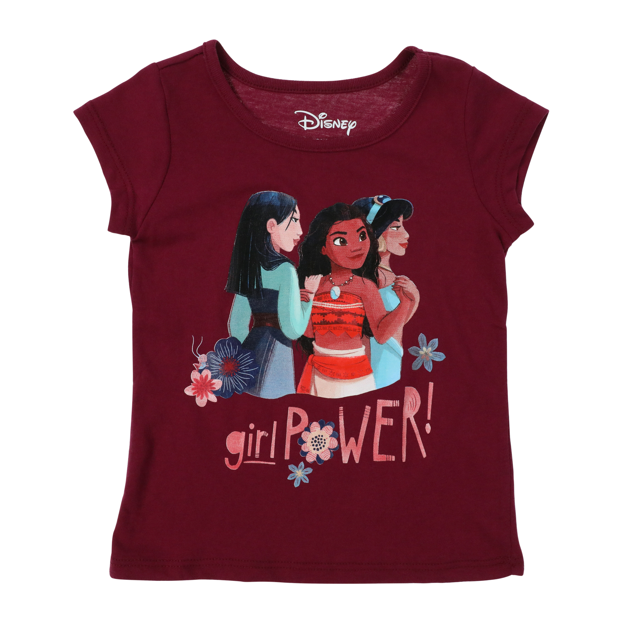 Kid's Disney Princess 'Girl Power' Graphic Tee