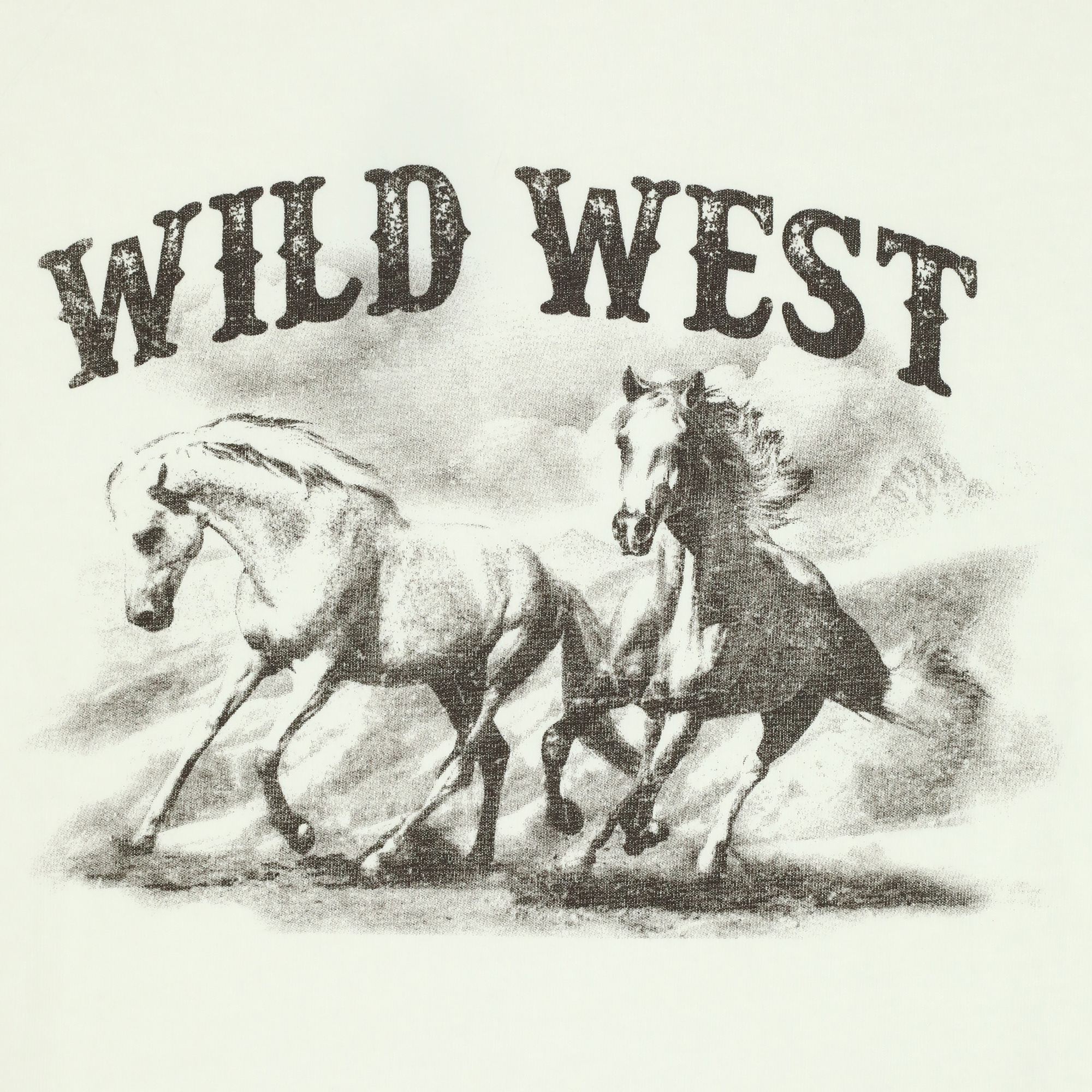 Wild West Horses Graphic Tee