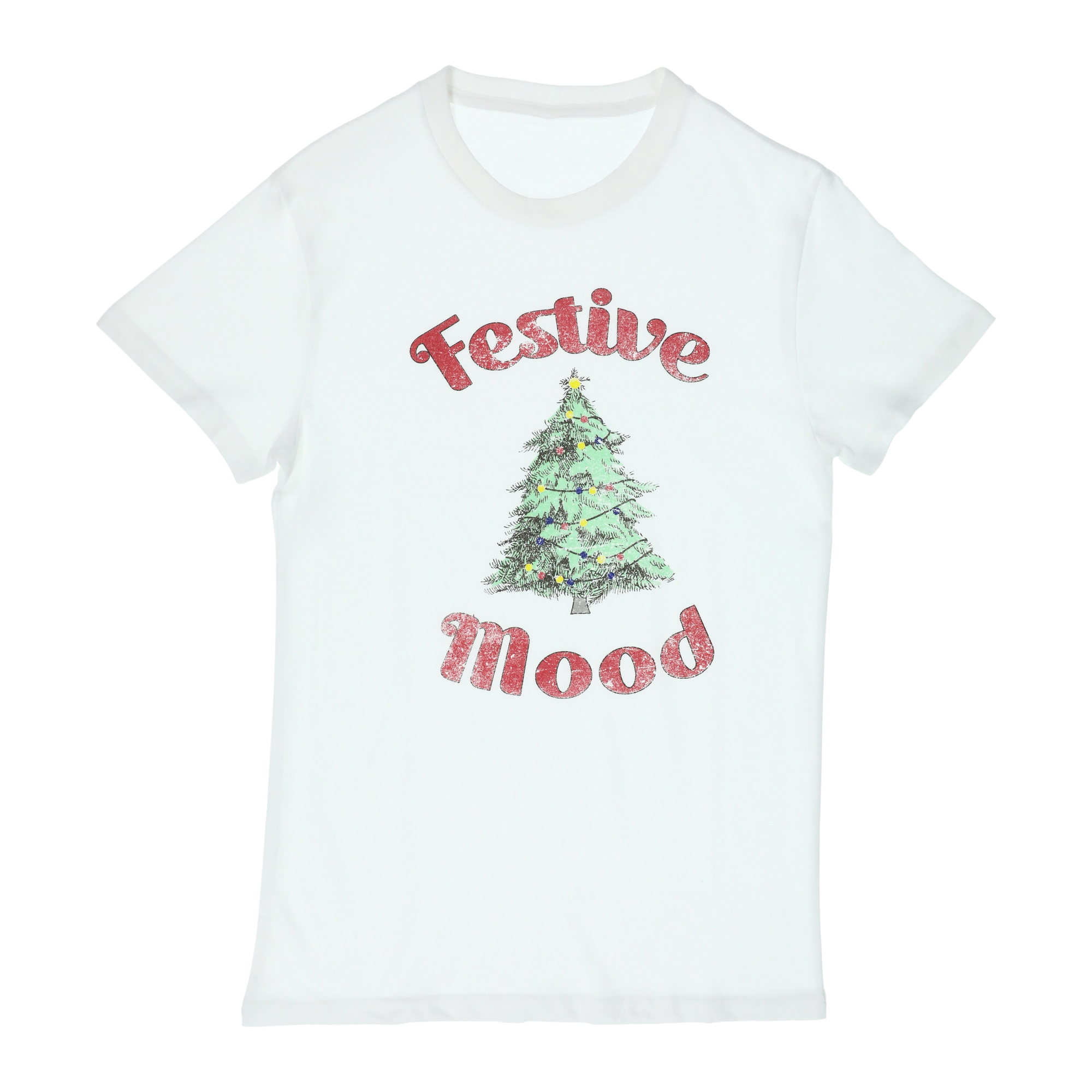 'Festive Mood' Graphic Tee - Large
