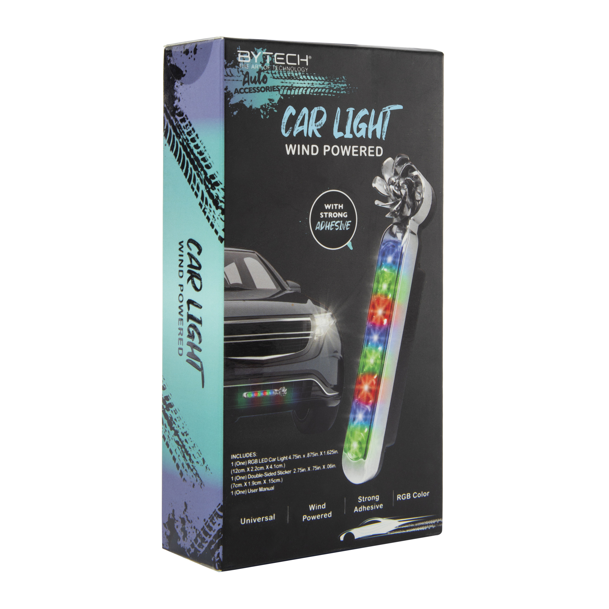 Wind Powered Car Grill Light