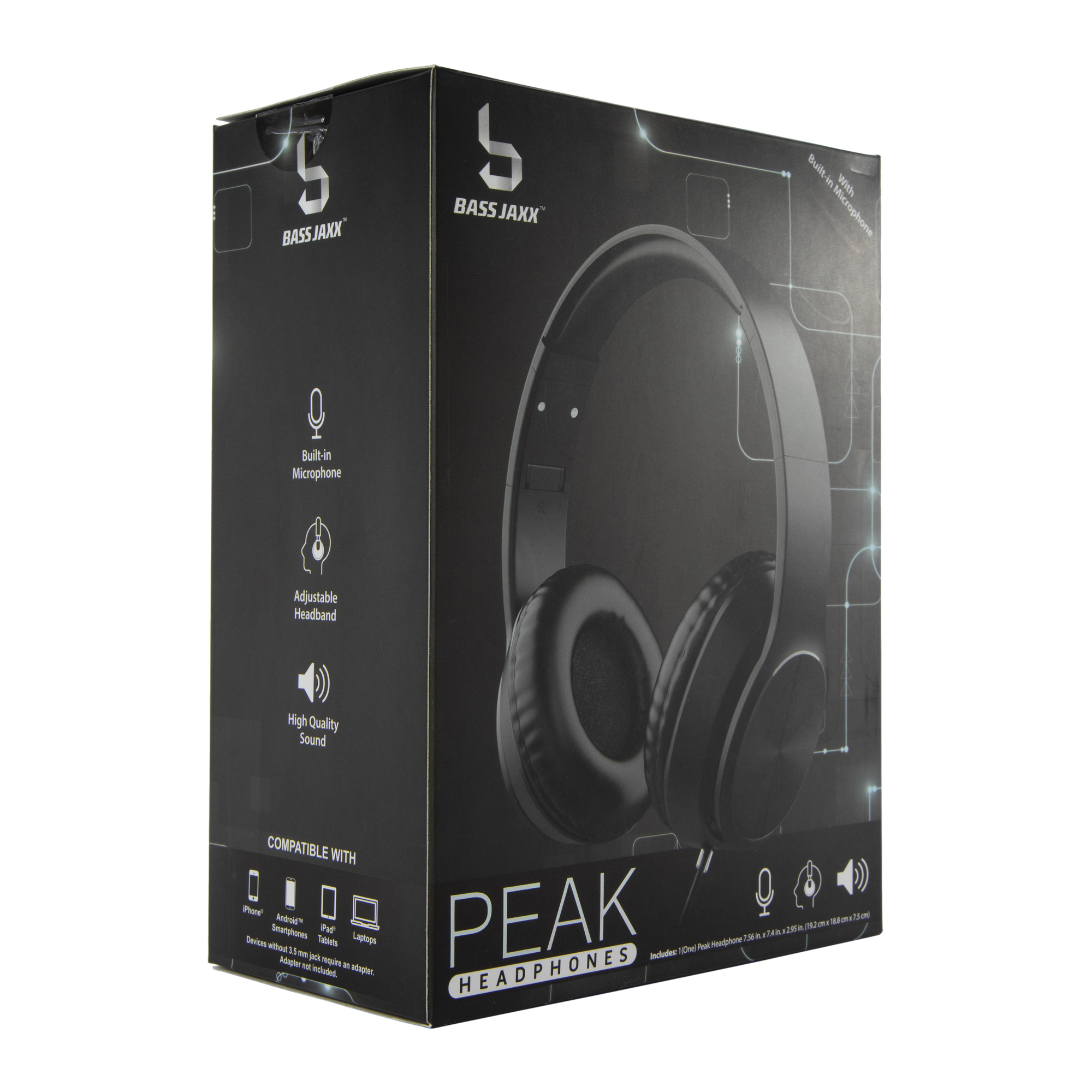 Peak Wired Headphones w/ Mic