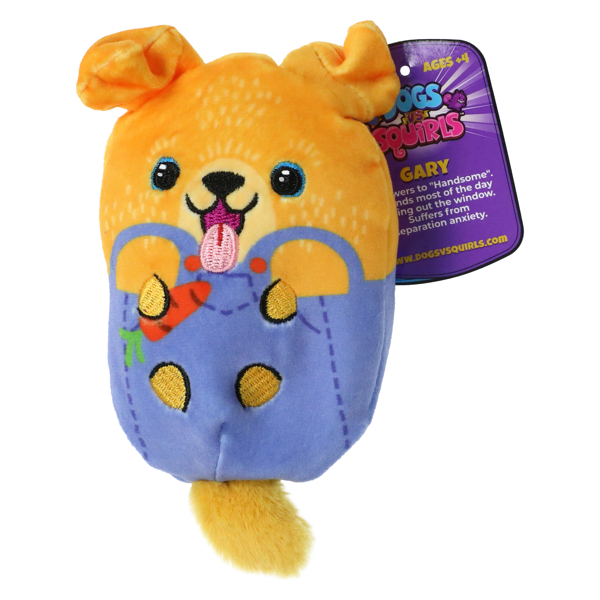 Dogs Vs Squirls™ Surprise Plush Toy Blind Bag