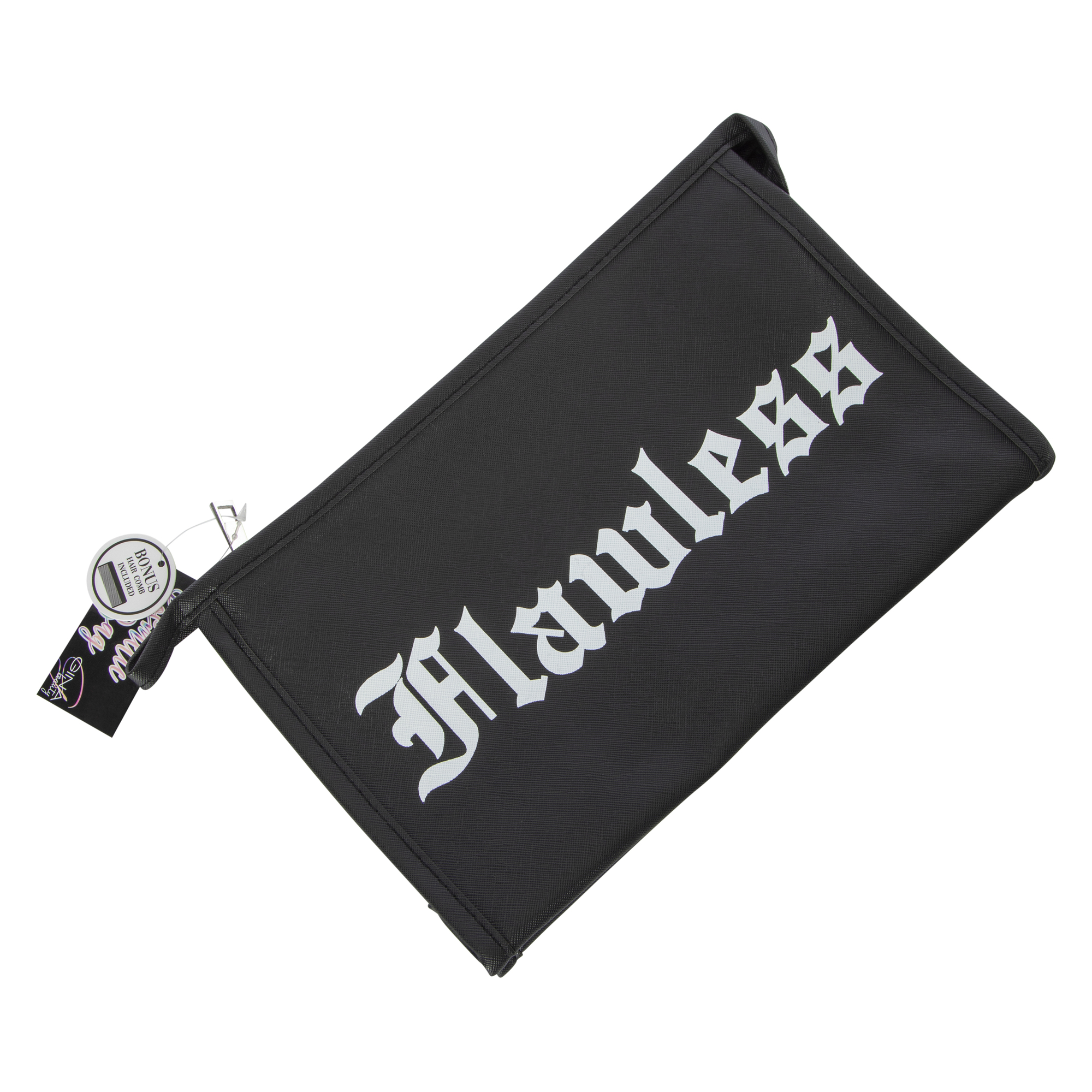 Hair Comb & Makeup Bag Set 11.4in x 6.7in