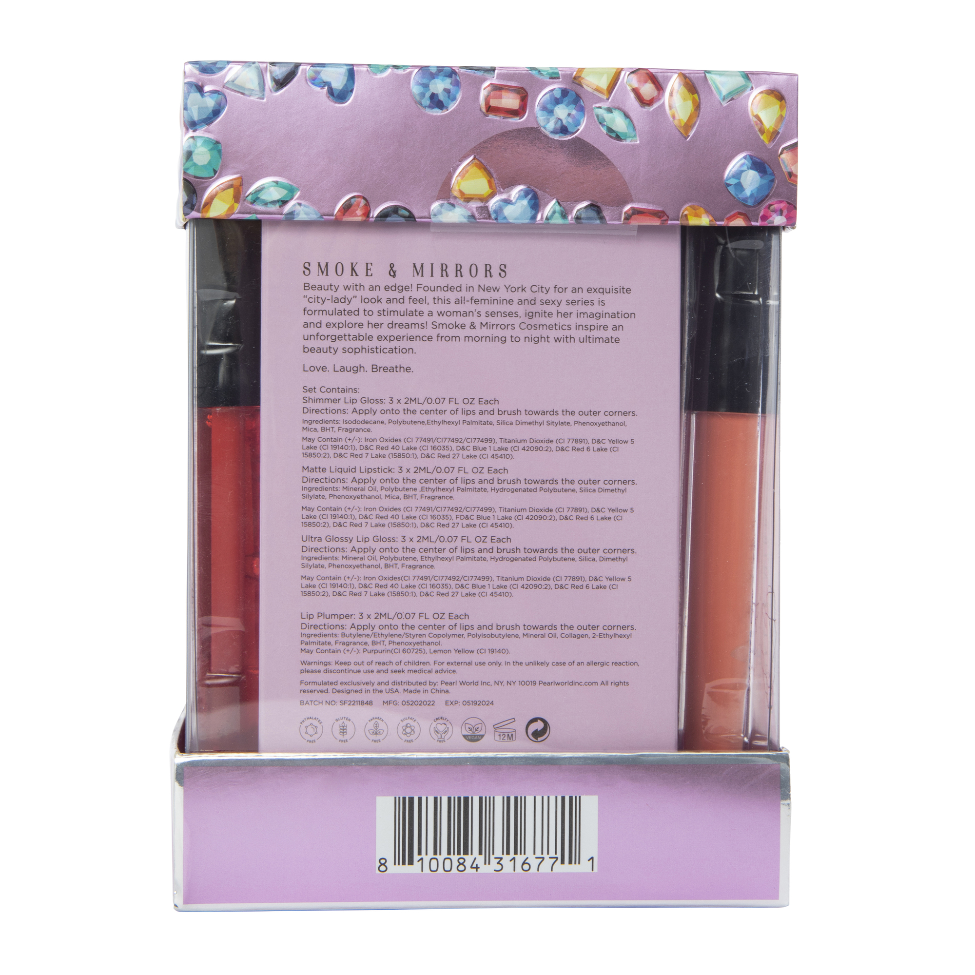 Smoke & Mirrors 12-Piece Lip Vault