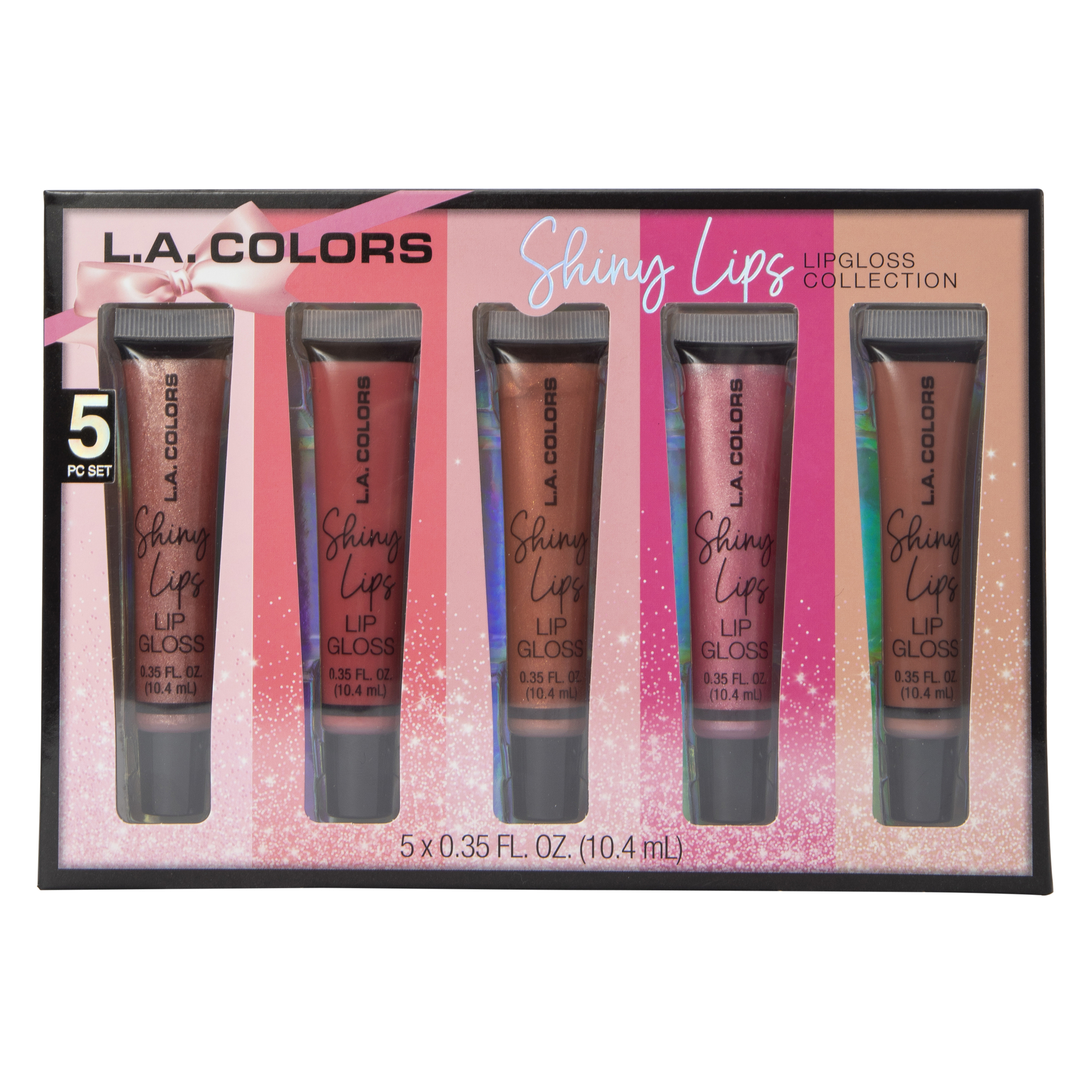 L.A. Colors® Shiny Lips Lip Gloss Collection 5-Piece