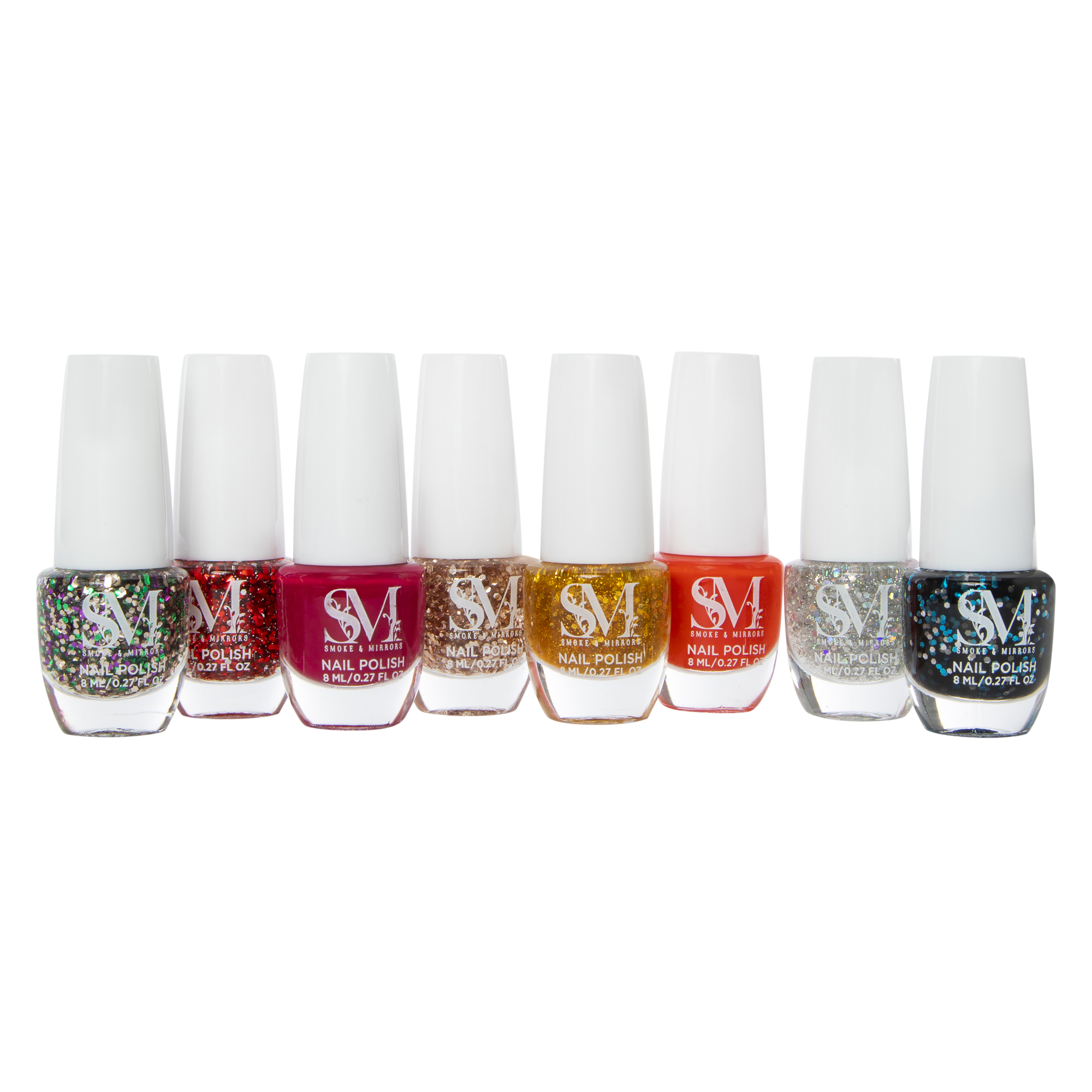 Smoke & Mirrors 8-Piece Nail Polish Tower