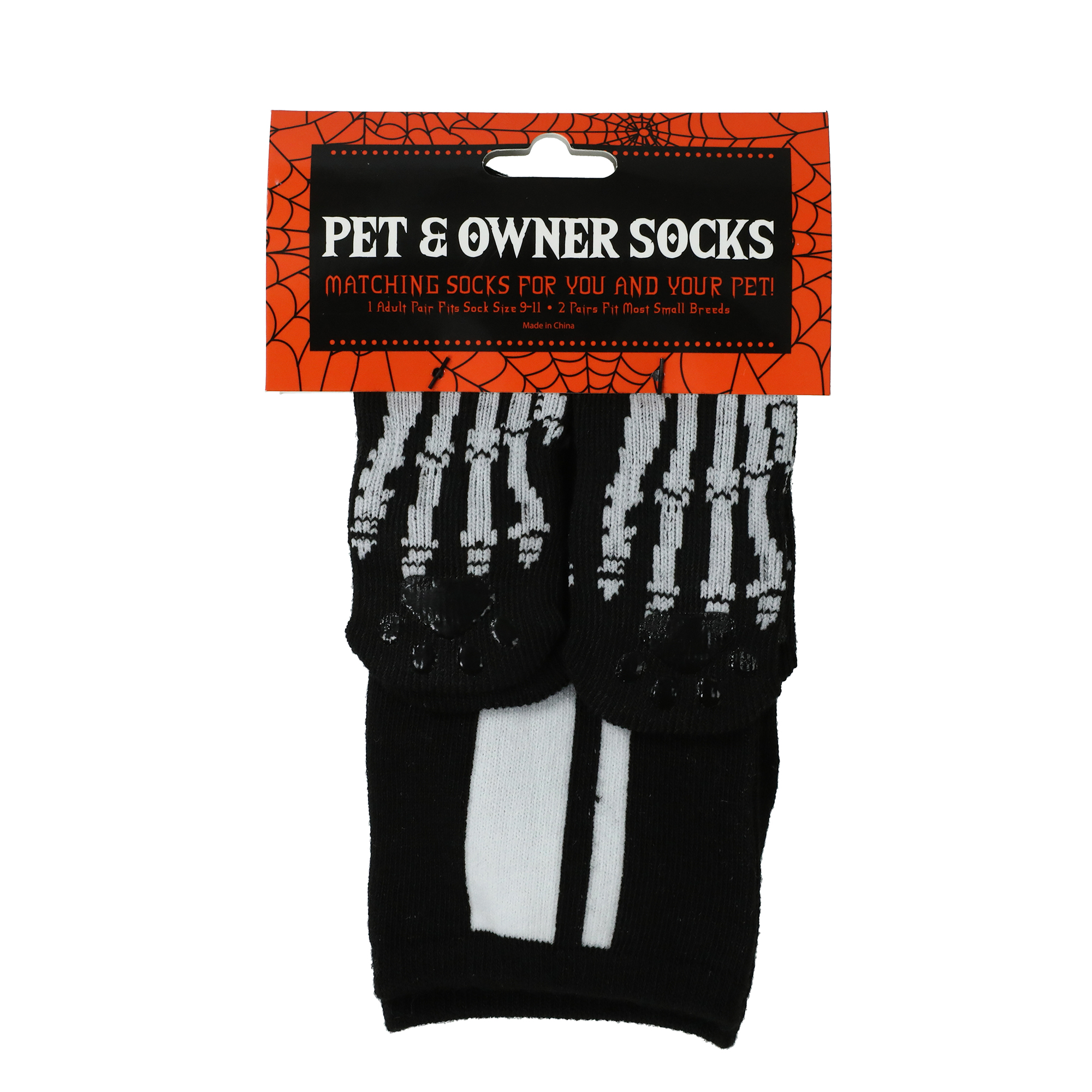 Halloween Pet & Owner Socks Matching Set