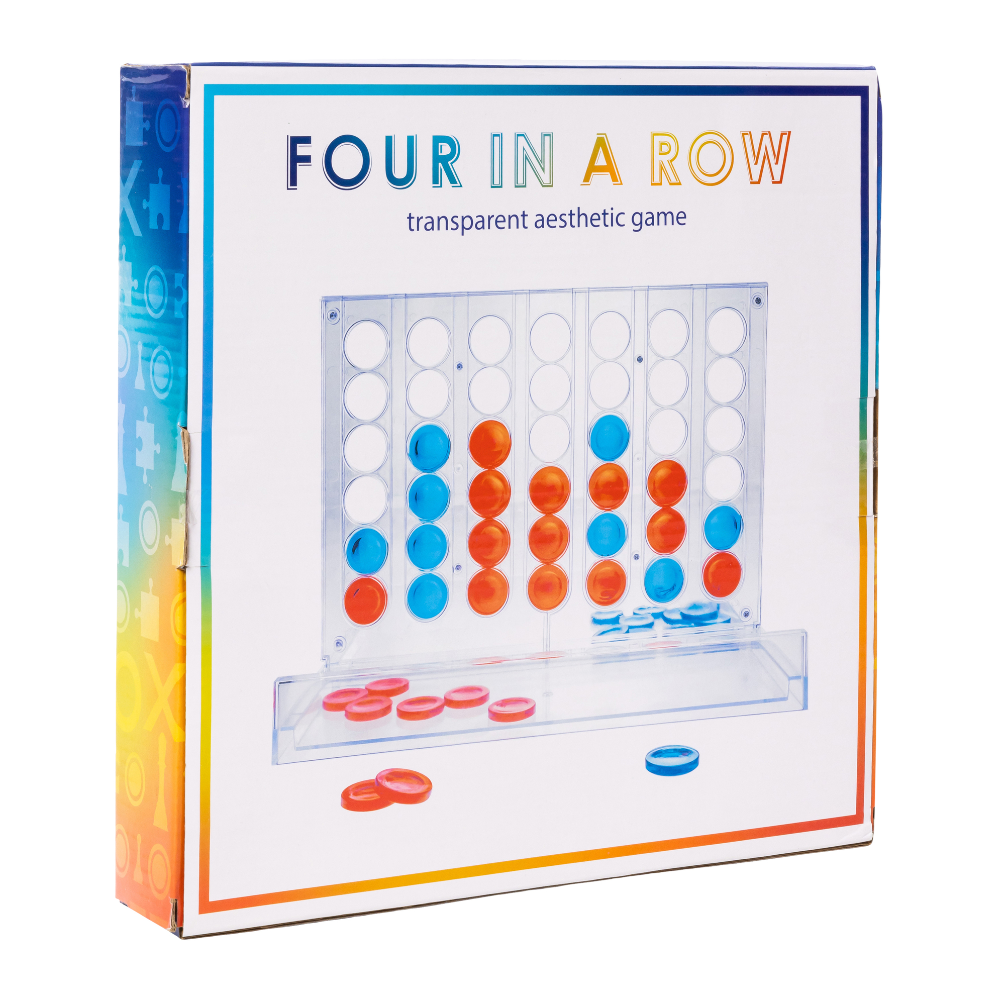 Four in A Row: Transparent Aesthetic Game