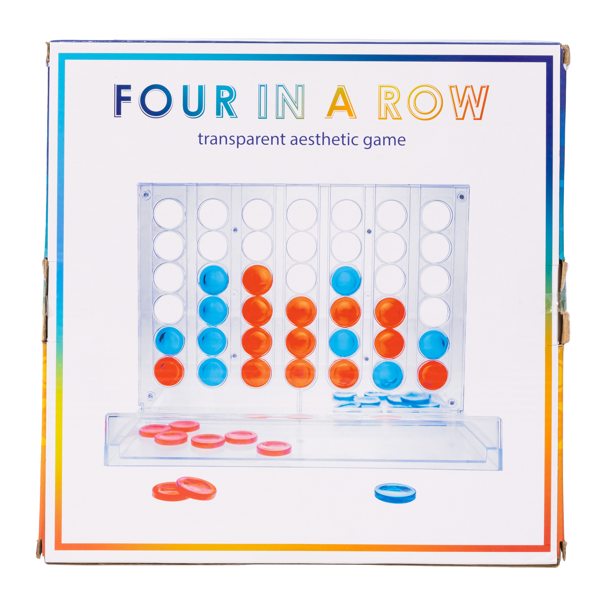 Four in A Row: Transparent Aesthetic Game