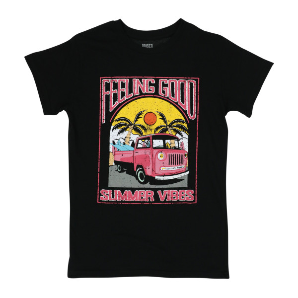 Feeling Good, Summer Vibes' Graphic Tee