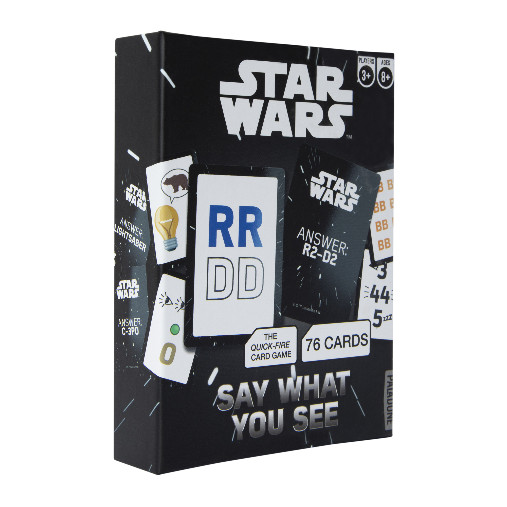 Star Wars Say What You See Card Game 76-Cards