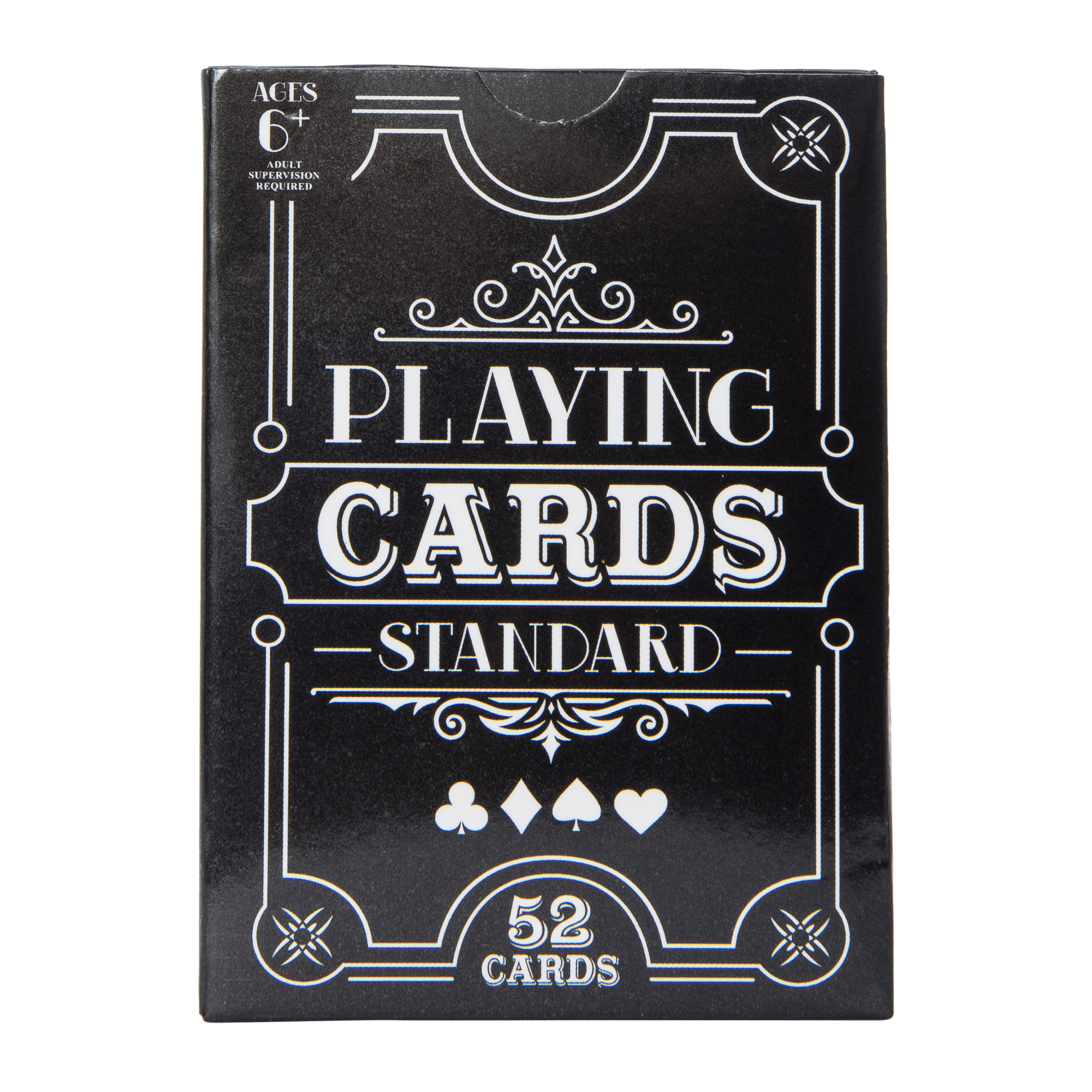Playing Cards w/ Classic Design (Standard 52-Card Deck)