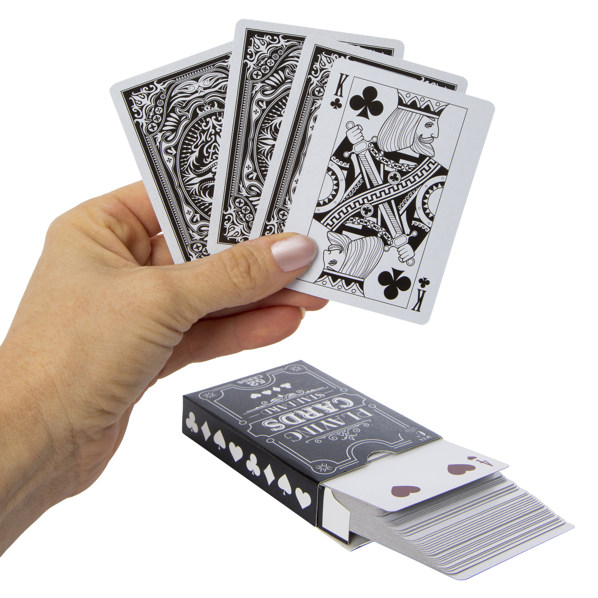 Playing Cards w/ Classic Design (Standard 52-Card Deck)