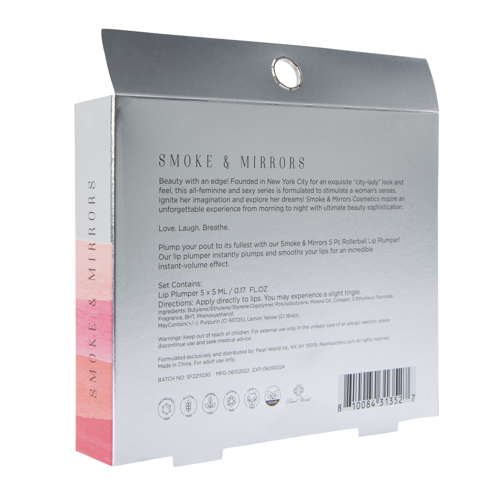 Smoke & Mirrors Rollerball Lip Plumper Set 5-Piece