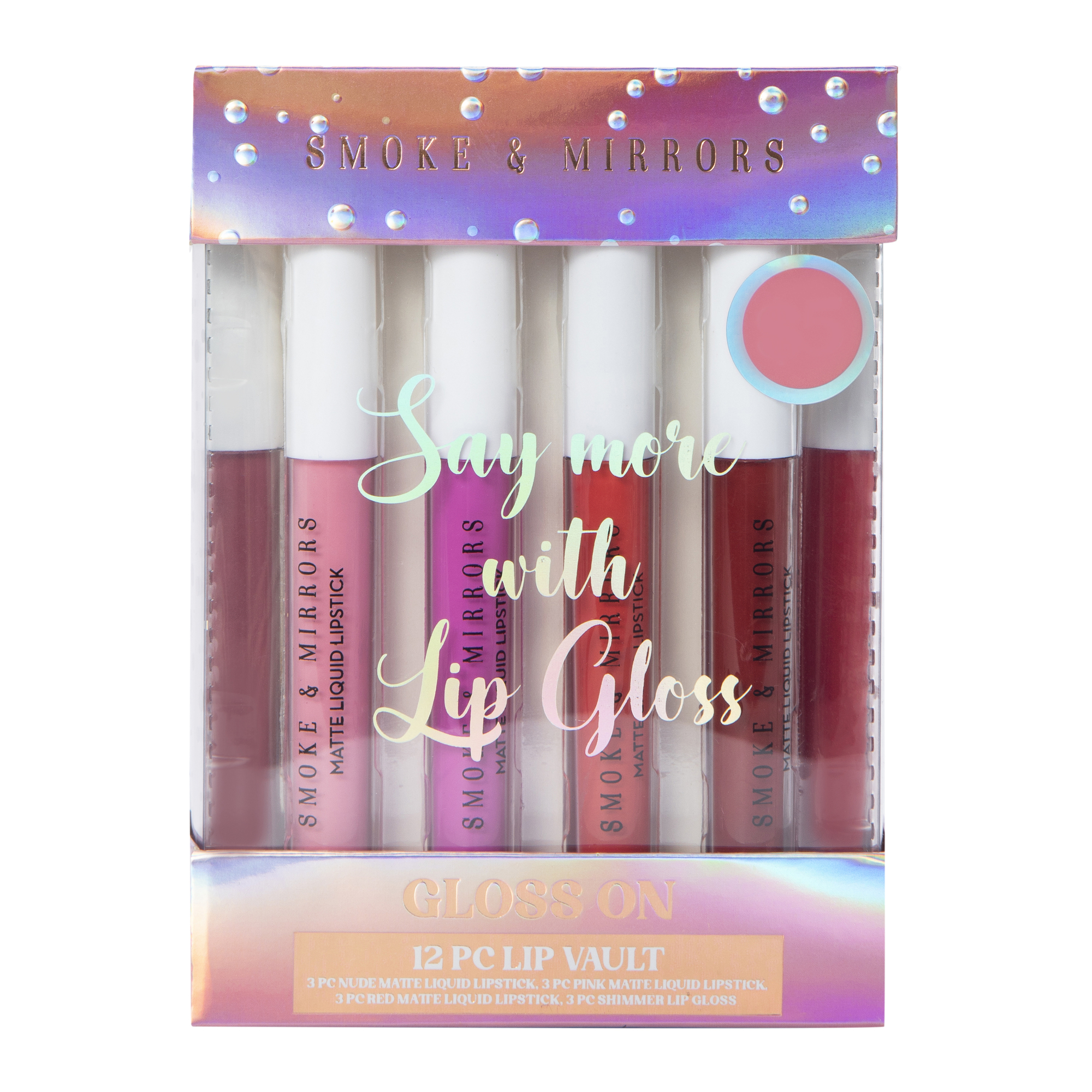 Smoke & Mirrors Say More With Lip Gloss Set 12-Piece