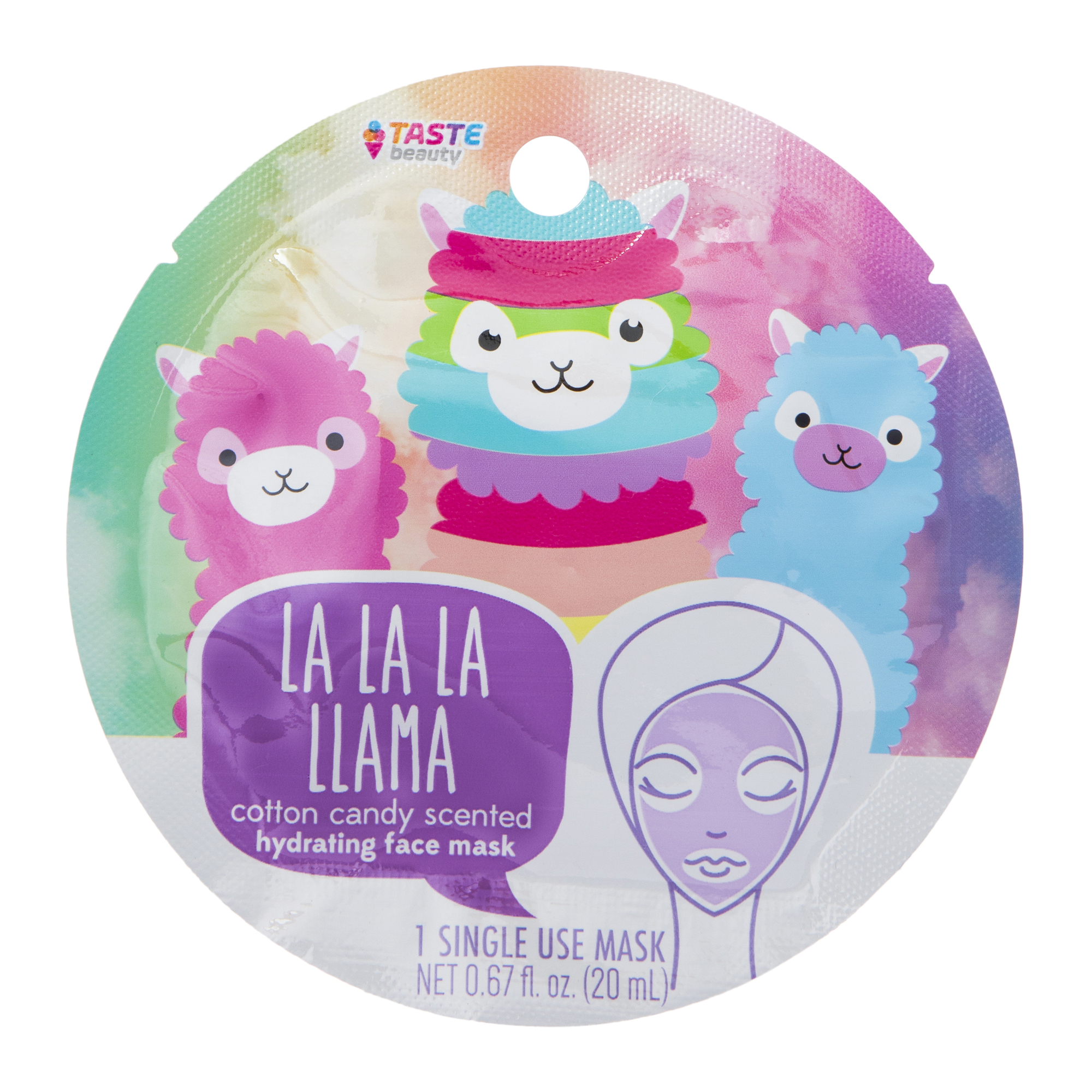 Scented Face Mask 0.67oz - Cotton Candy