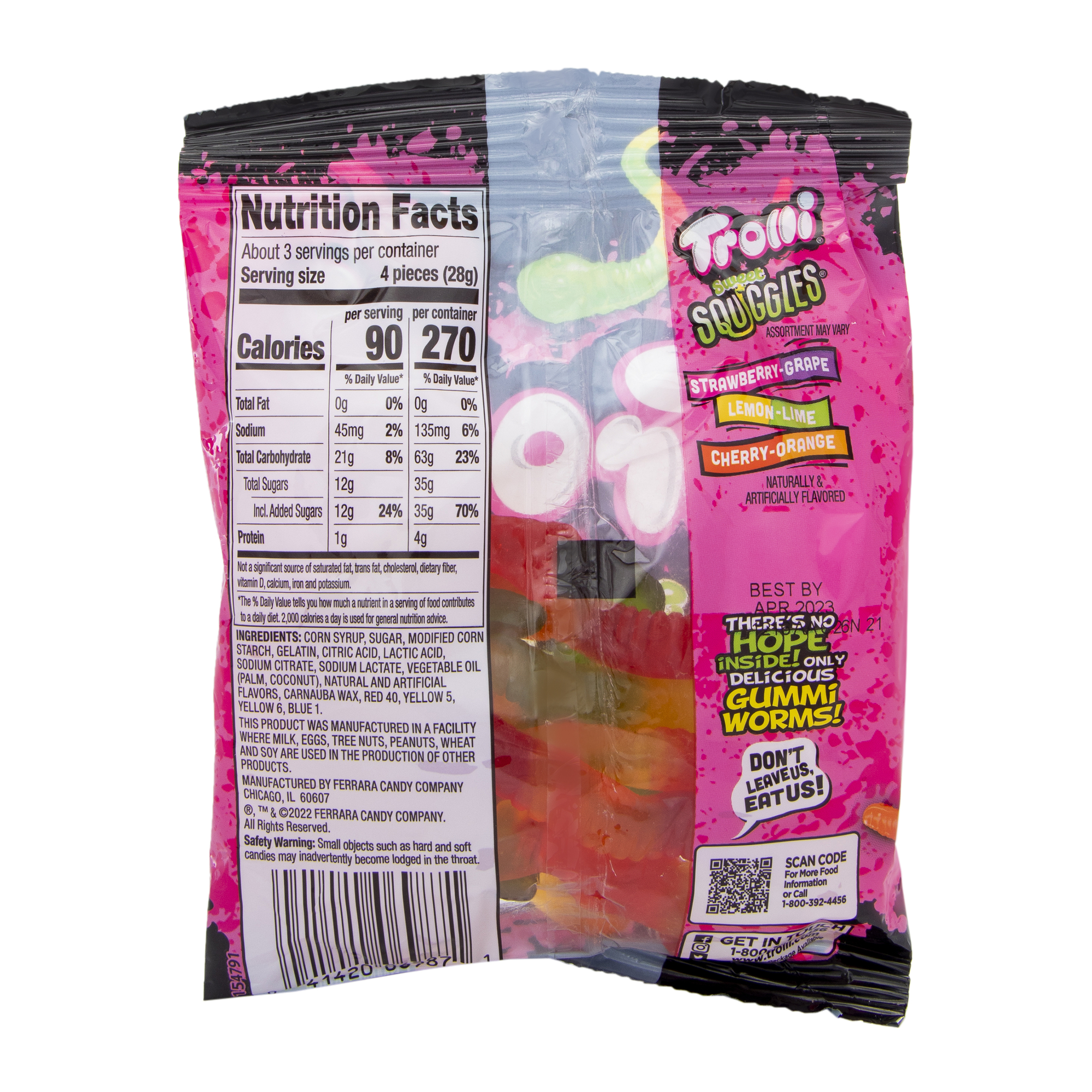 Trolli® Sweet Squiggles® Gummi Worms 3oz