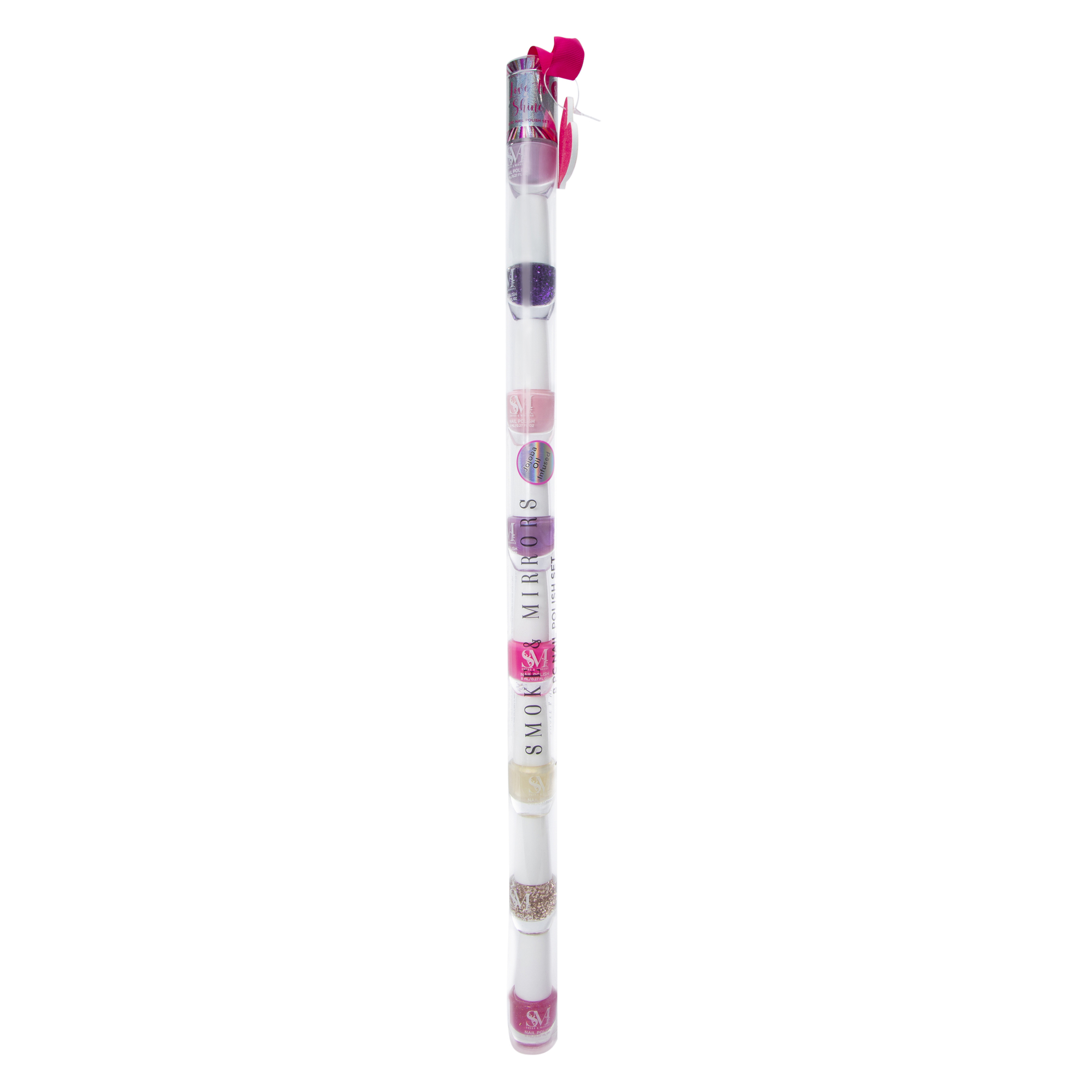 Smoke & Mirrors Nail Polish Tower, Love To Shine 8-Piece