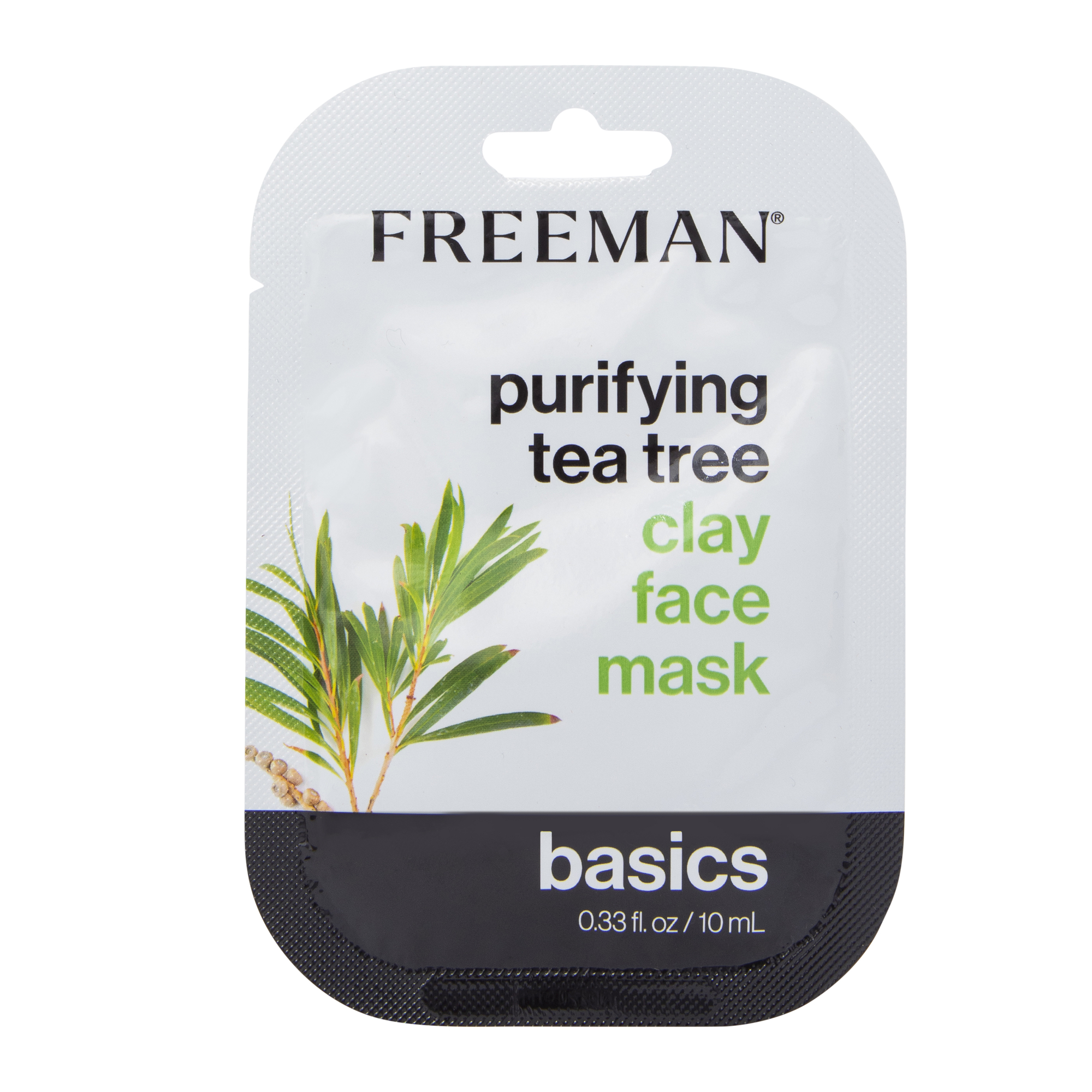 Freeman® Basics Purifying Tea Tree Clay Face Mask 0.33oz