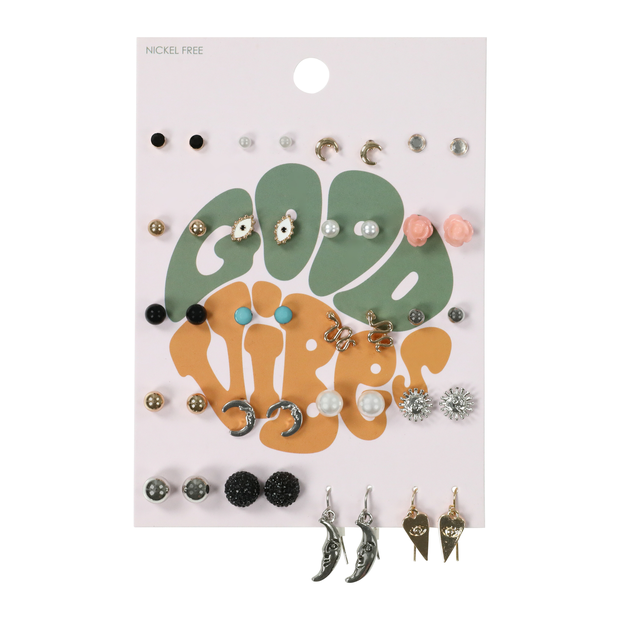 Good Vibes Earrings 20-Pack