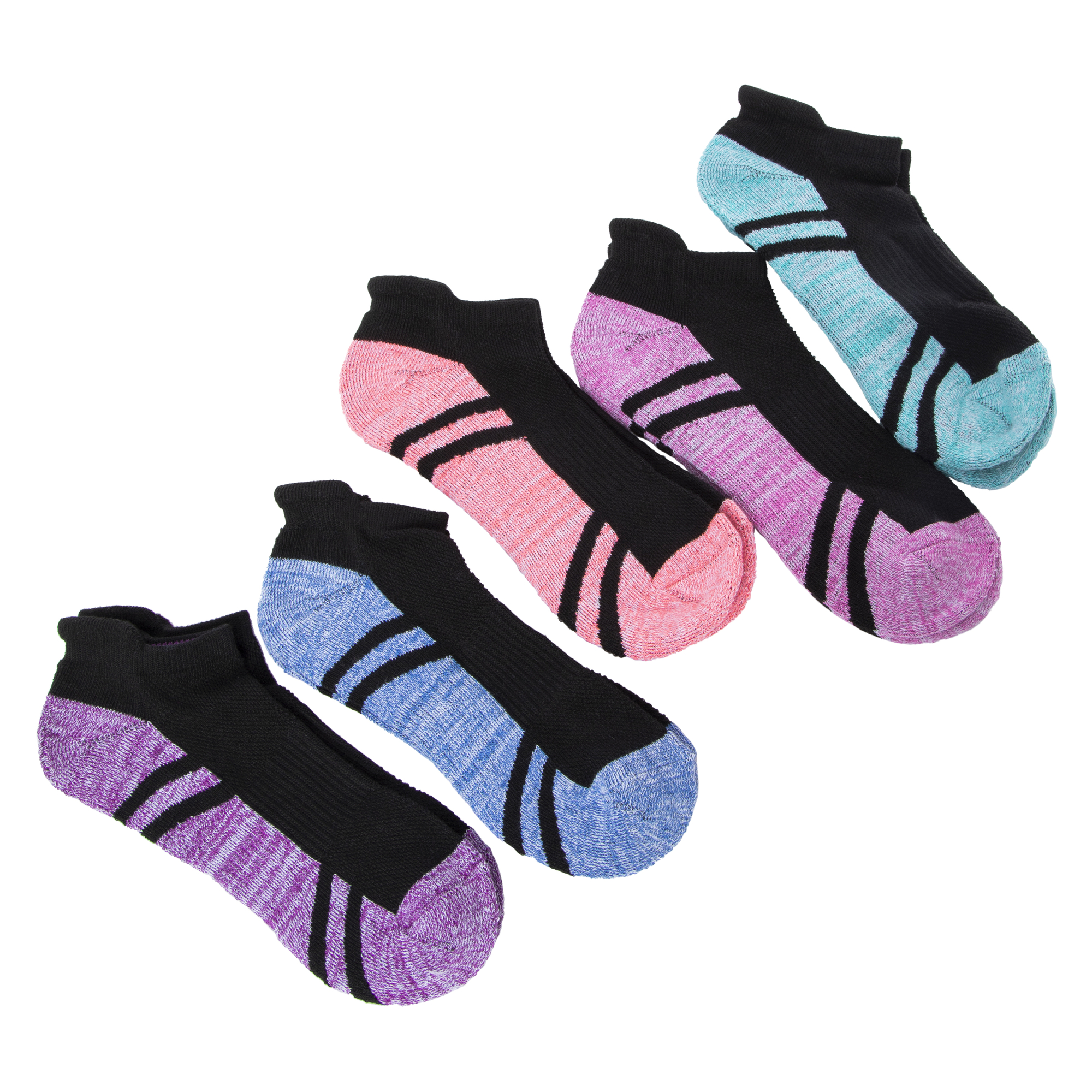 5-Pack Series-8 Fitness™ Ladies Performance Low-Cut Socks