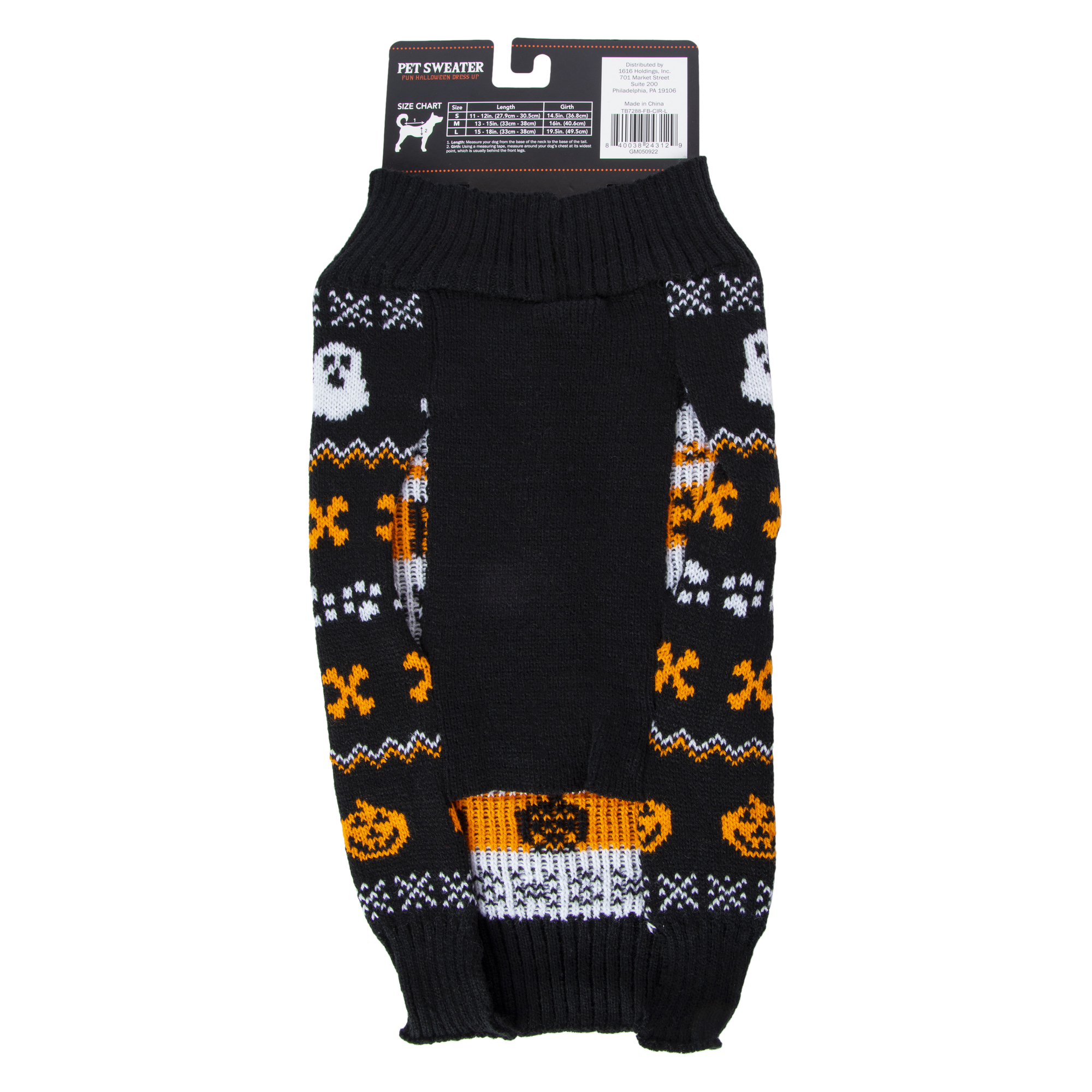 Halloween Pet Sweater