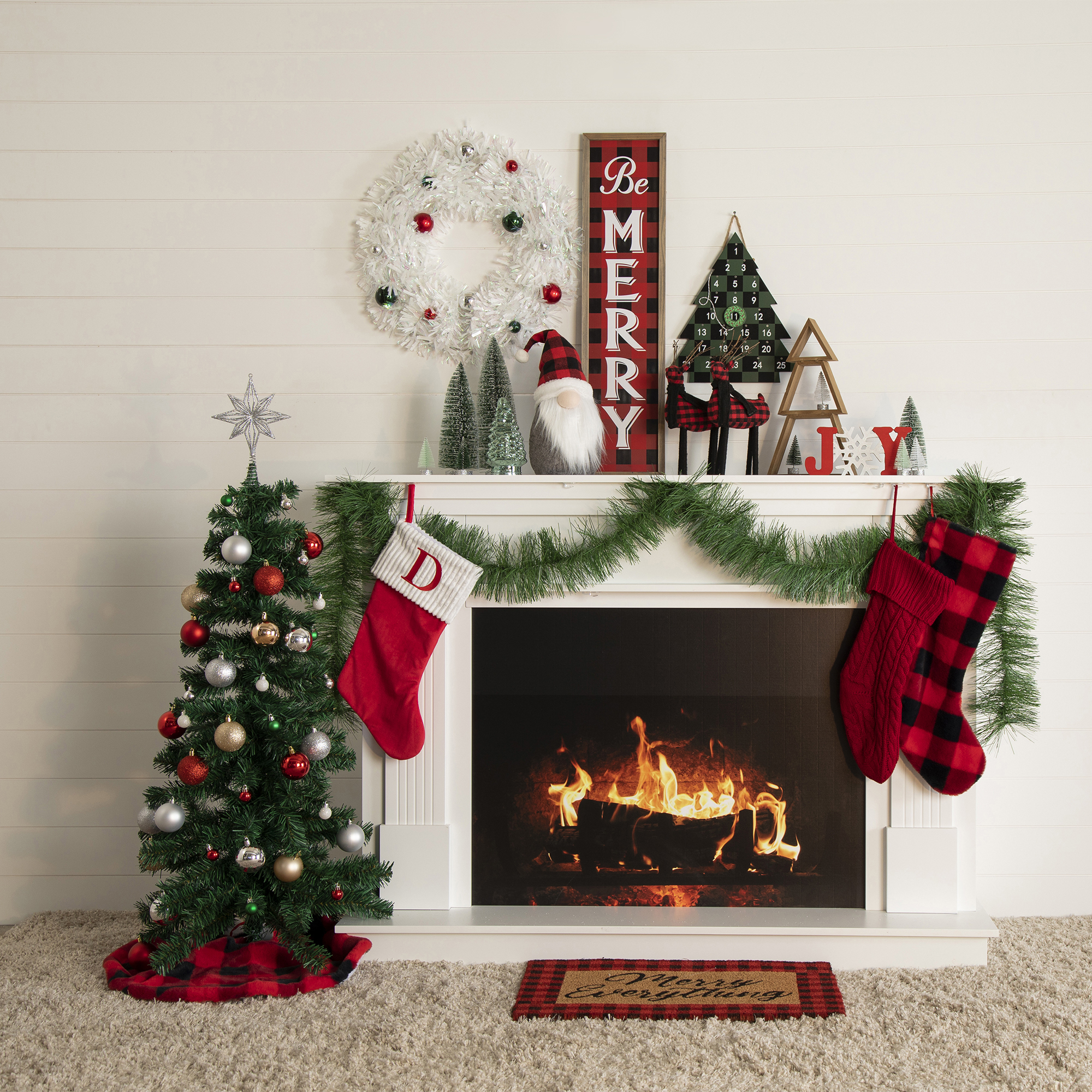 4ft Green Christmas Tree With Stand