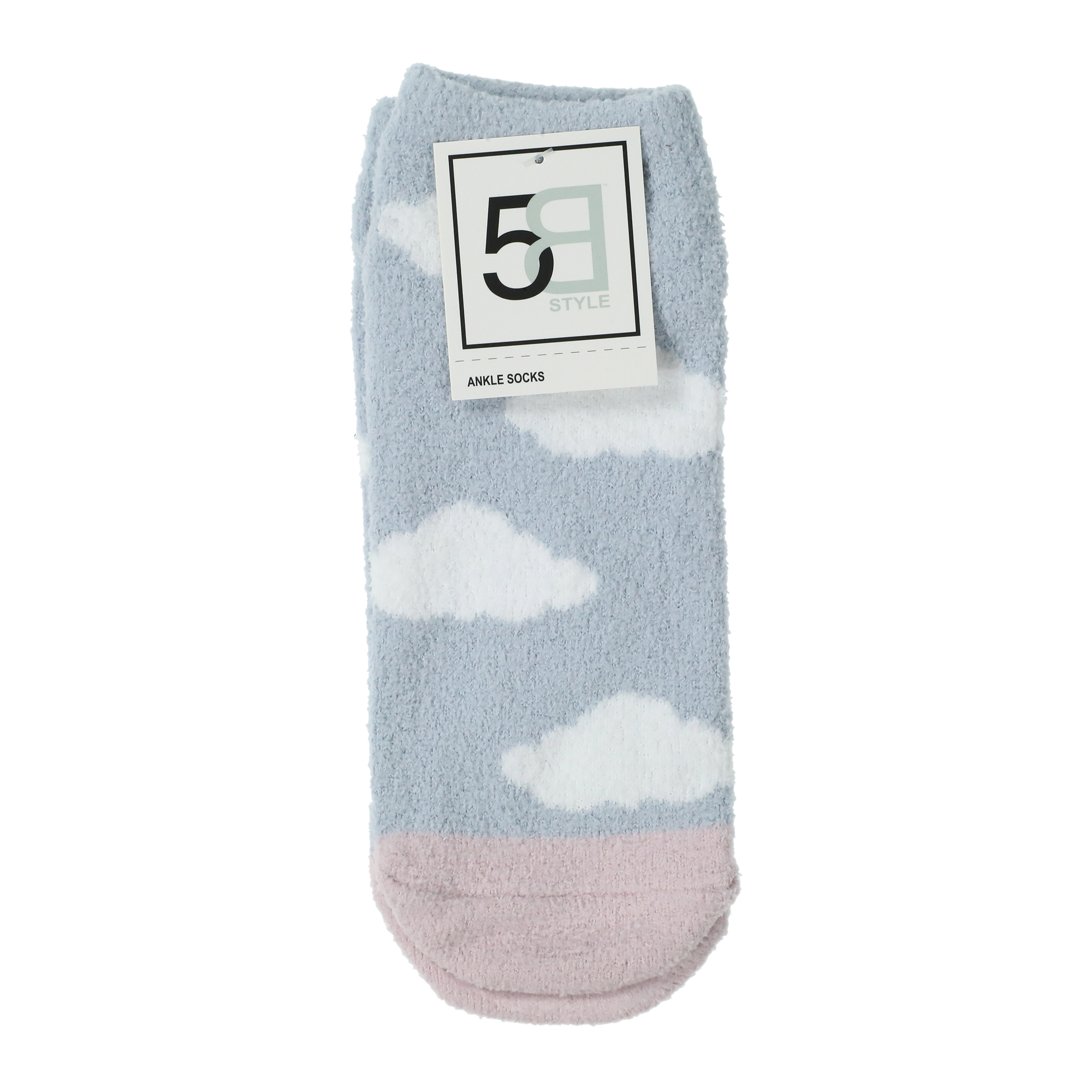 Ladies Cozy Printed Ankle Socks