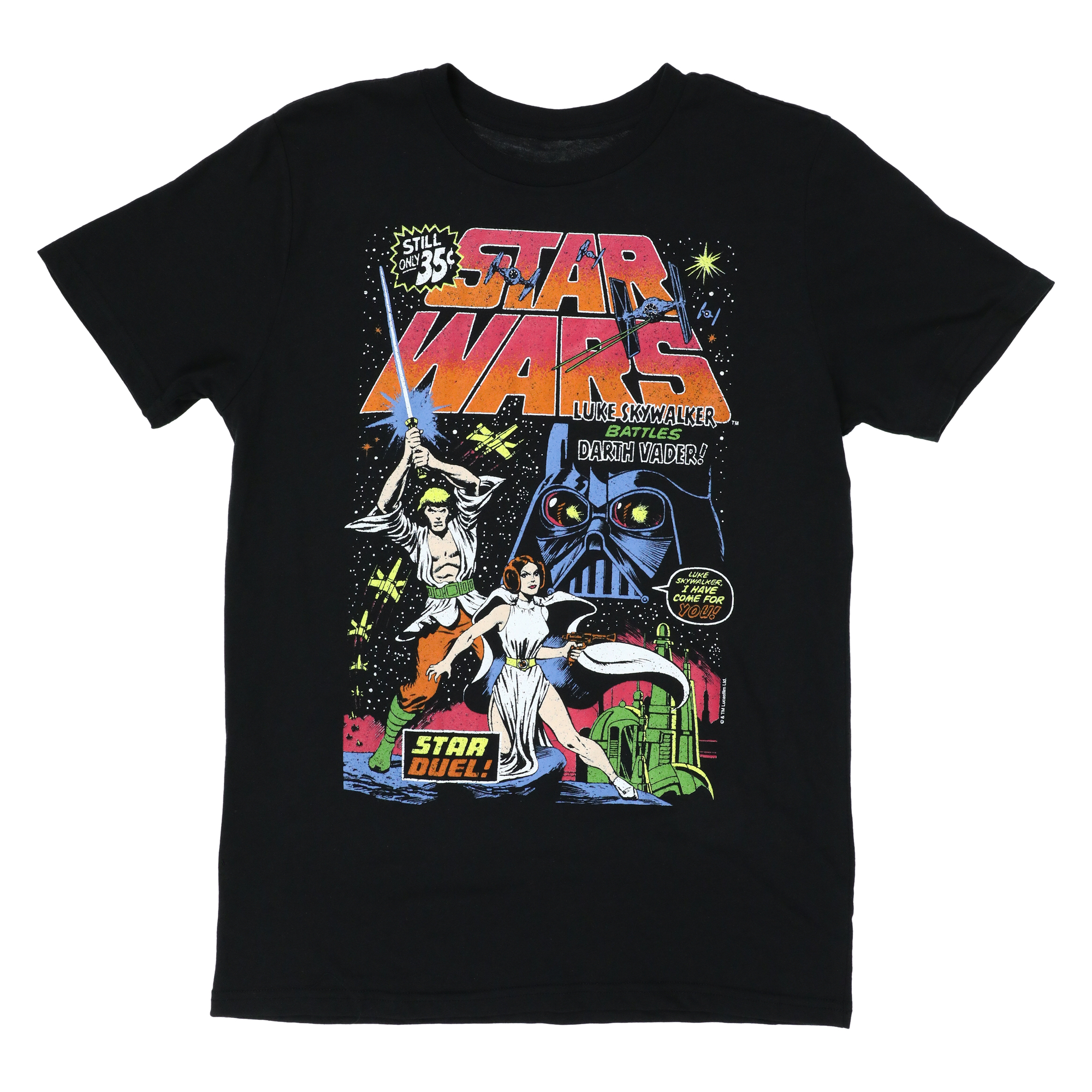 Star Wars Comic Book Battle Graphic Tee
