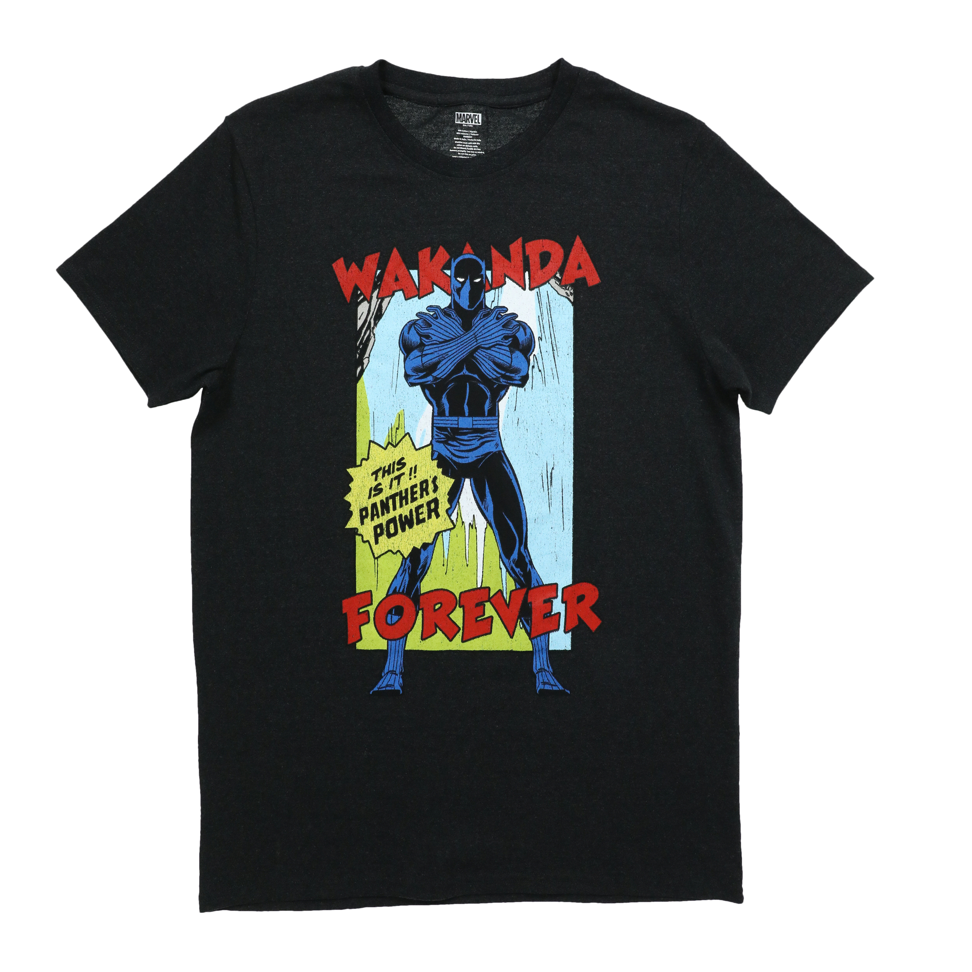 Black Panther Wakanda Forever Graphic Tee