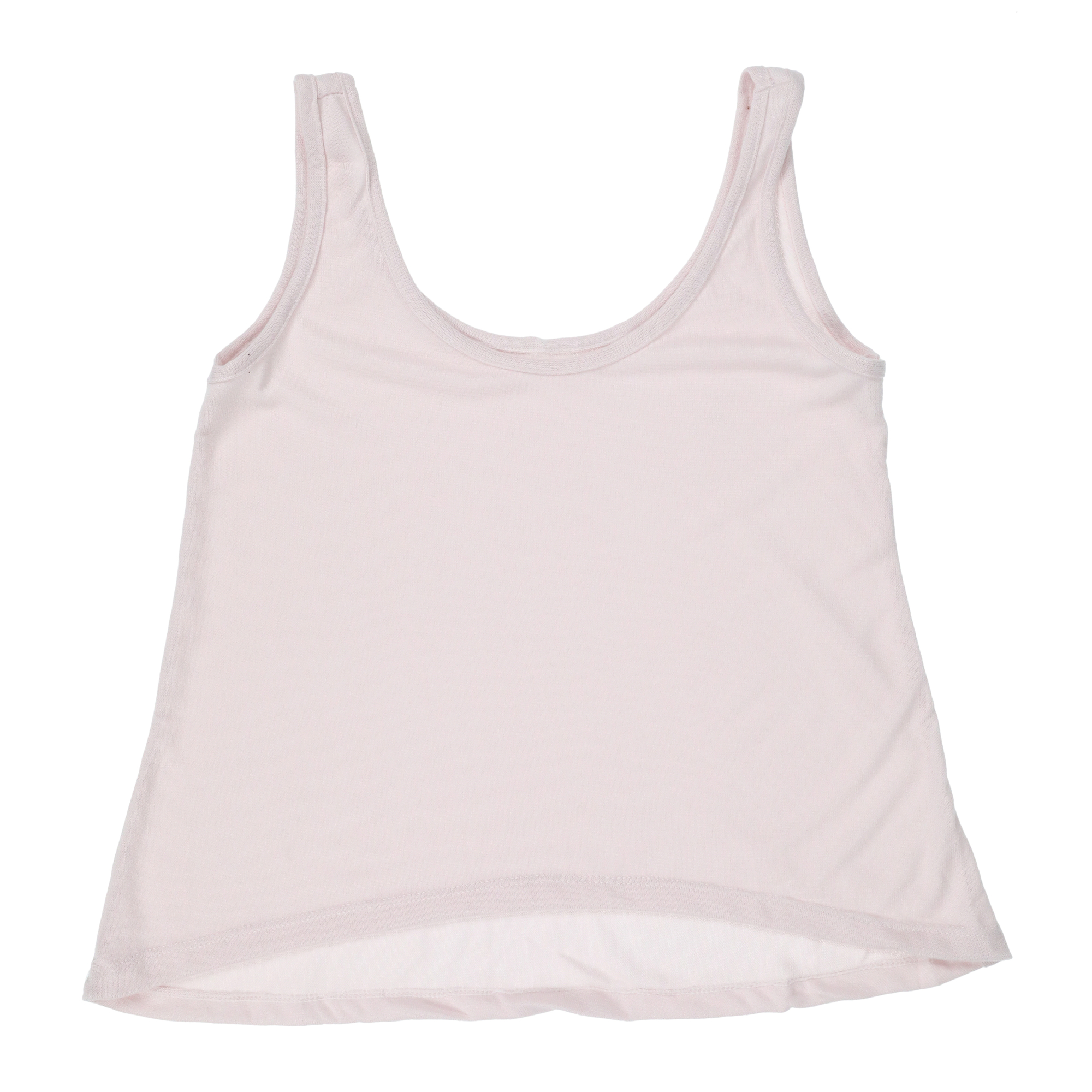 Juniors Pink Hacci Tank Top
