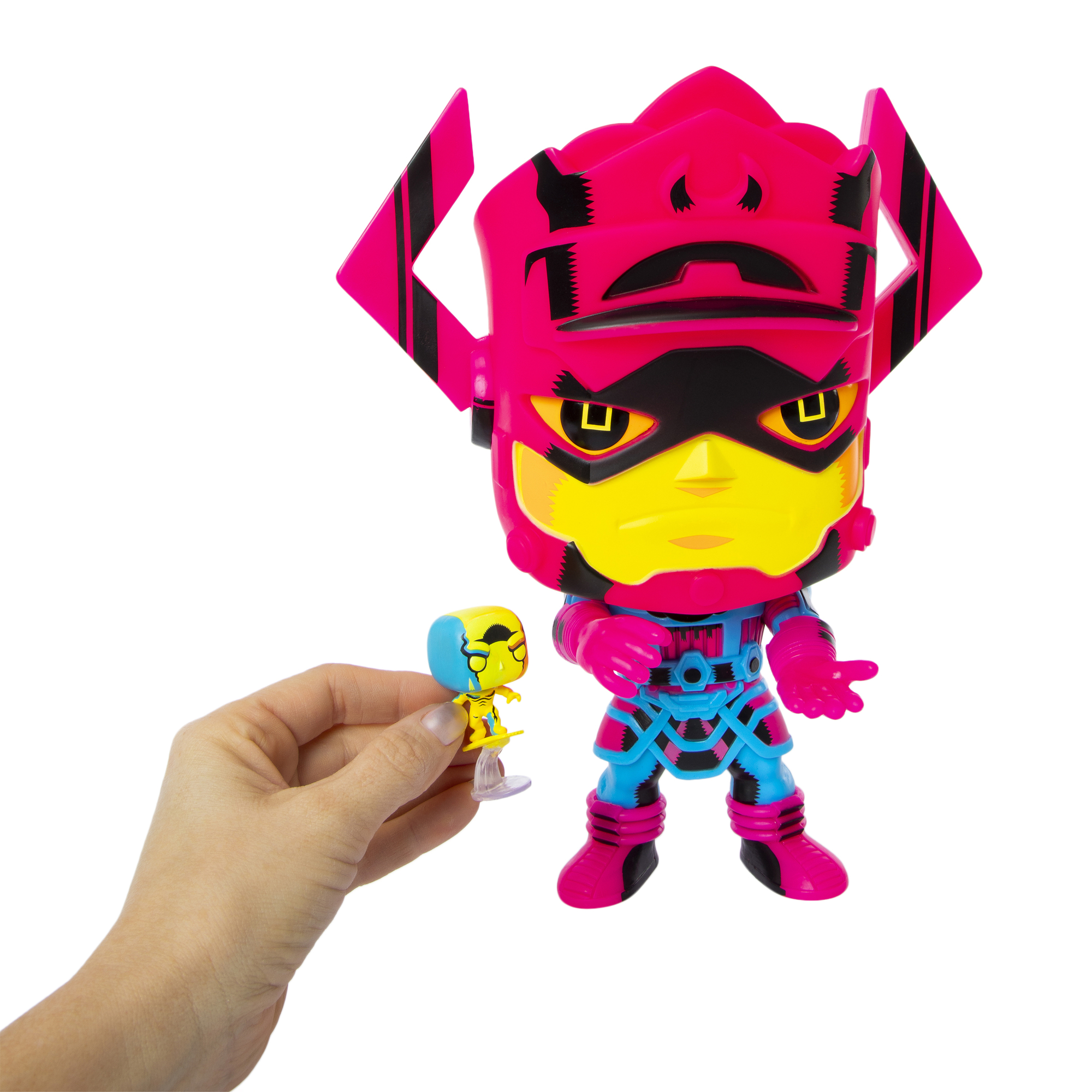 Funko Pop! Marvel Fantastic Four Jumbo Galactus With Silver Surfer Vinyl Figure Bobble-Head