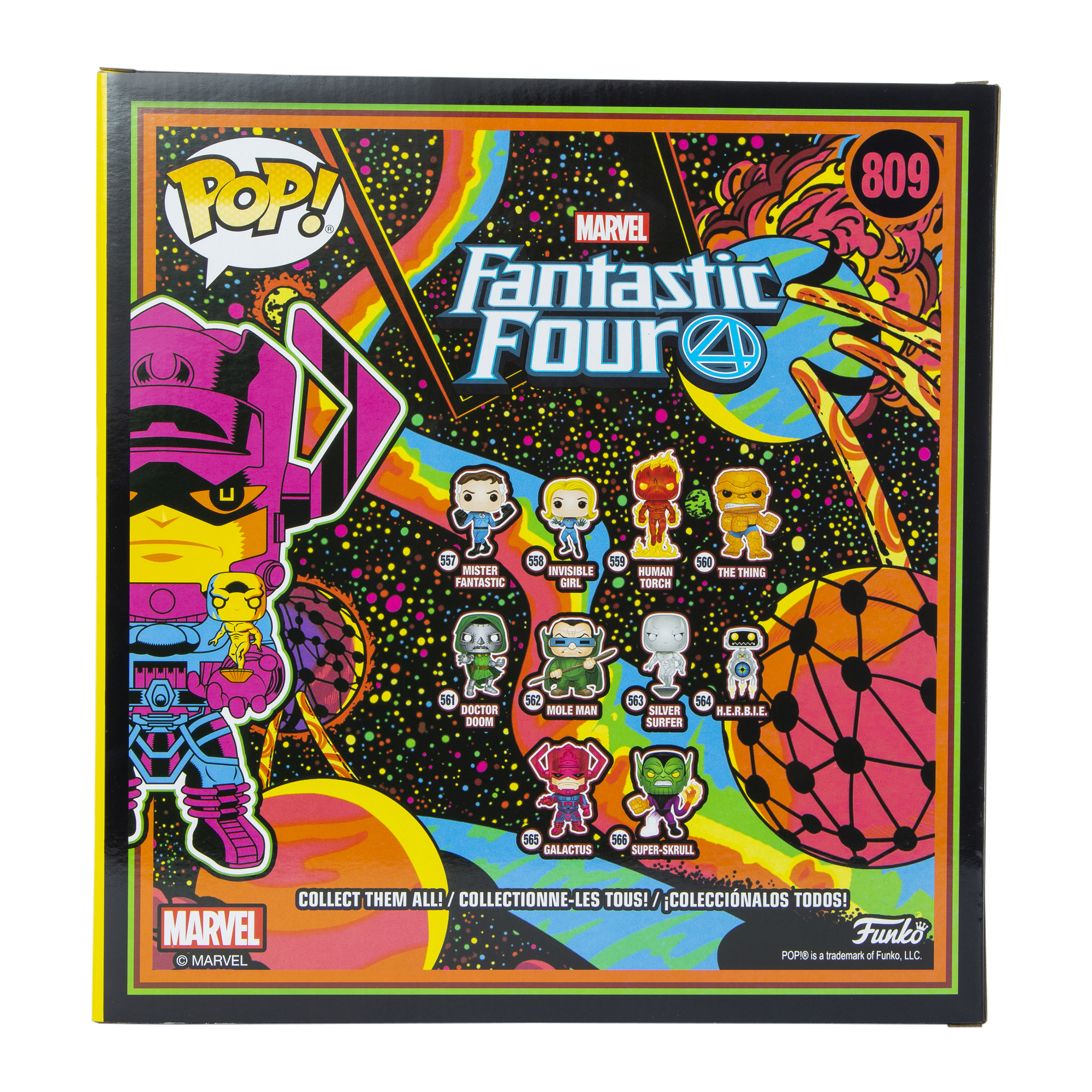 Funko Pop! Marvel Fantastic Four Jumbo Galactus With Silver Surfer Vinyl Figure Bobble-Head