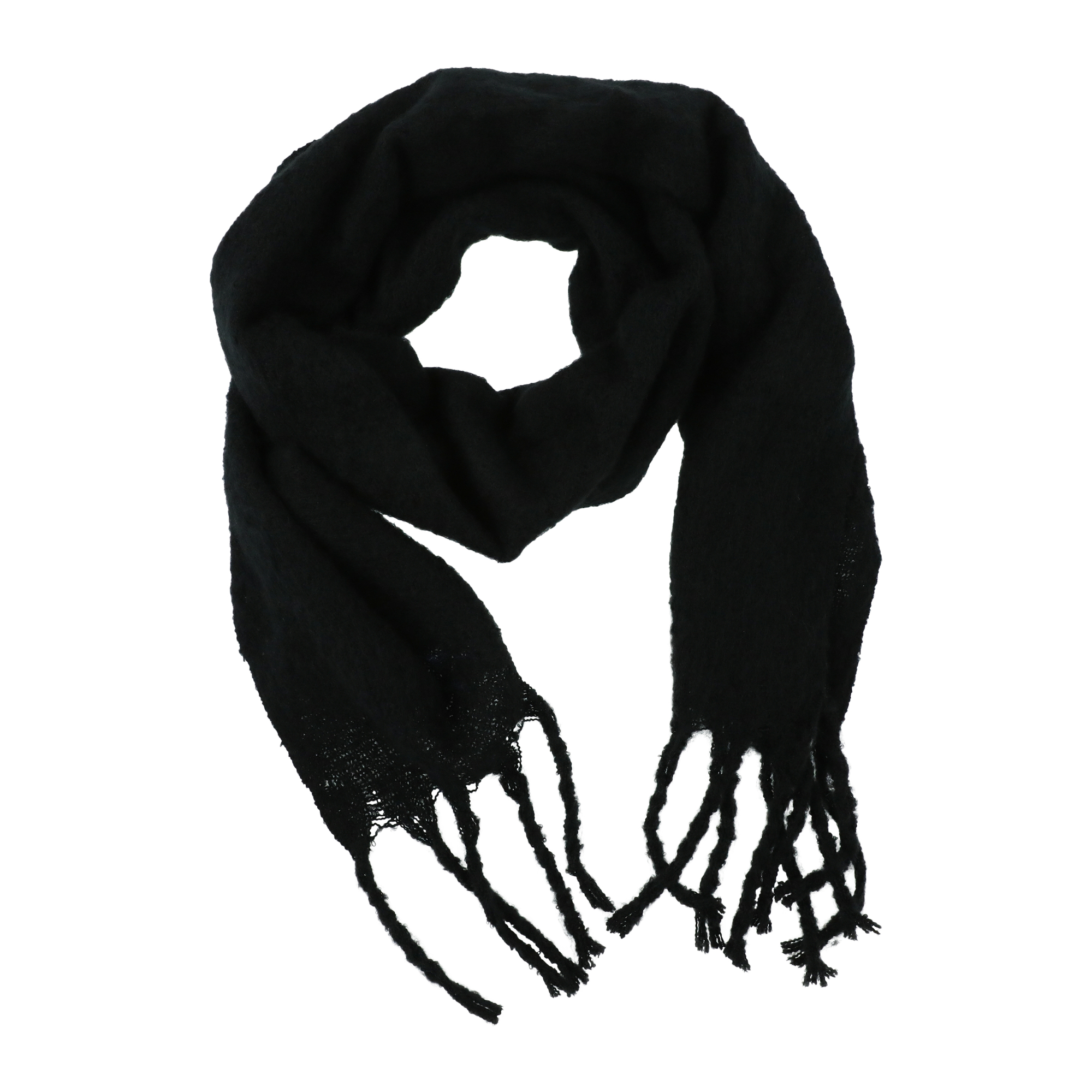 Fringed Blanket Scarf 76in