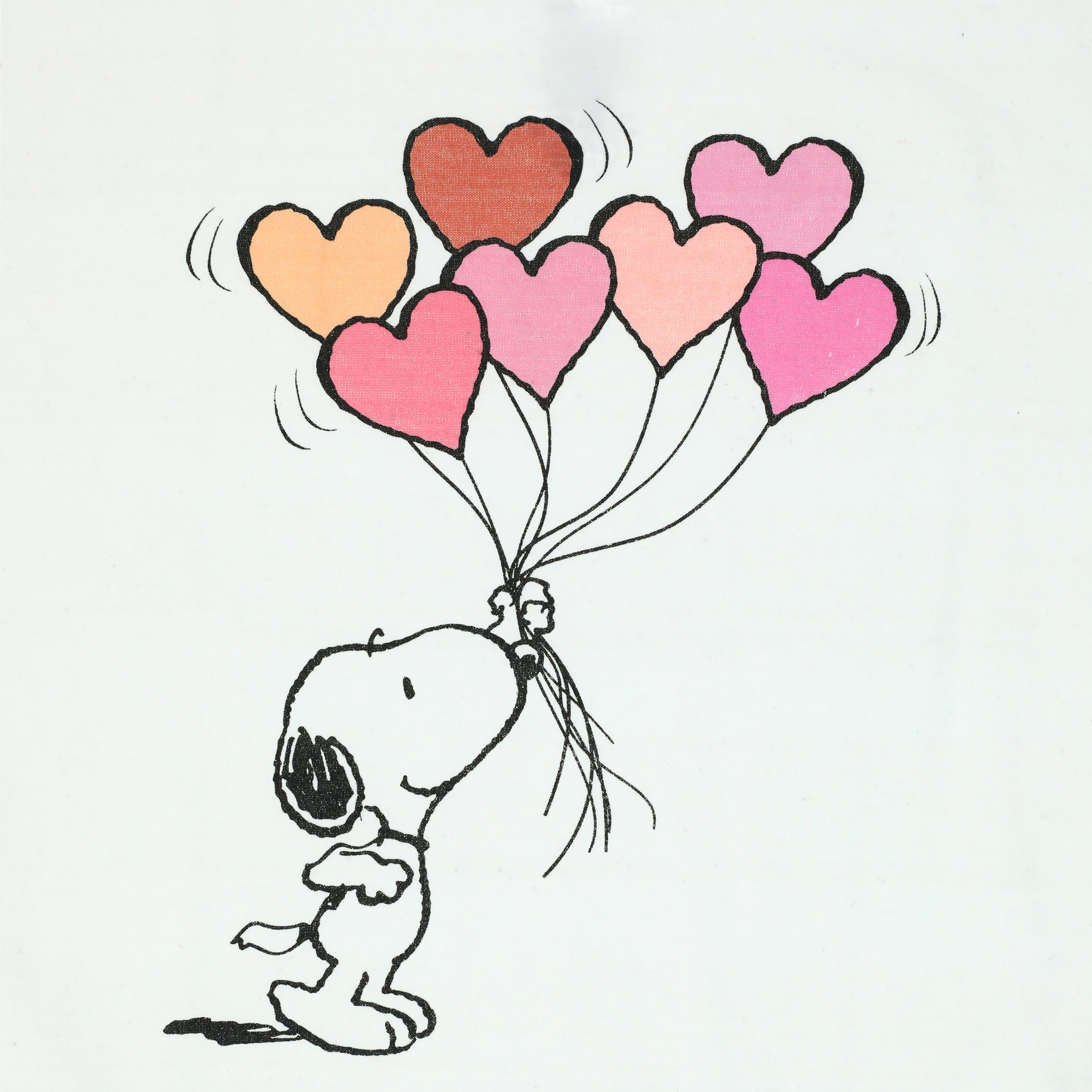 Juniors Peanuts® Snoopy™ With Balloons Graphic Tee