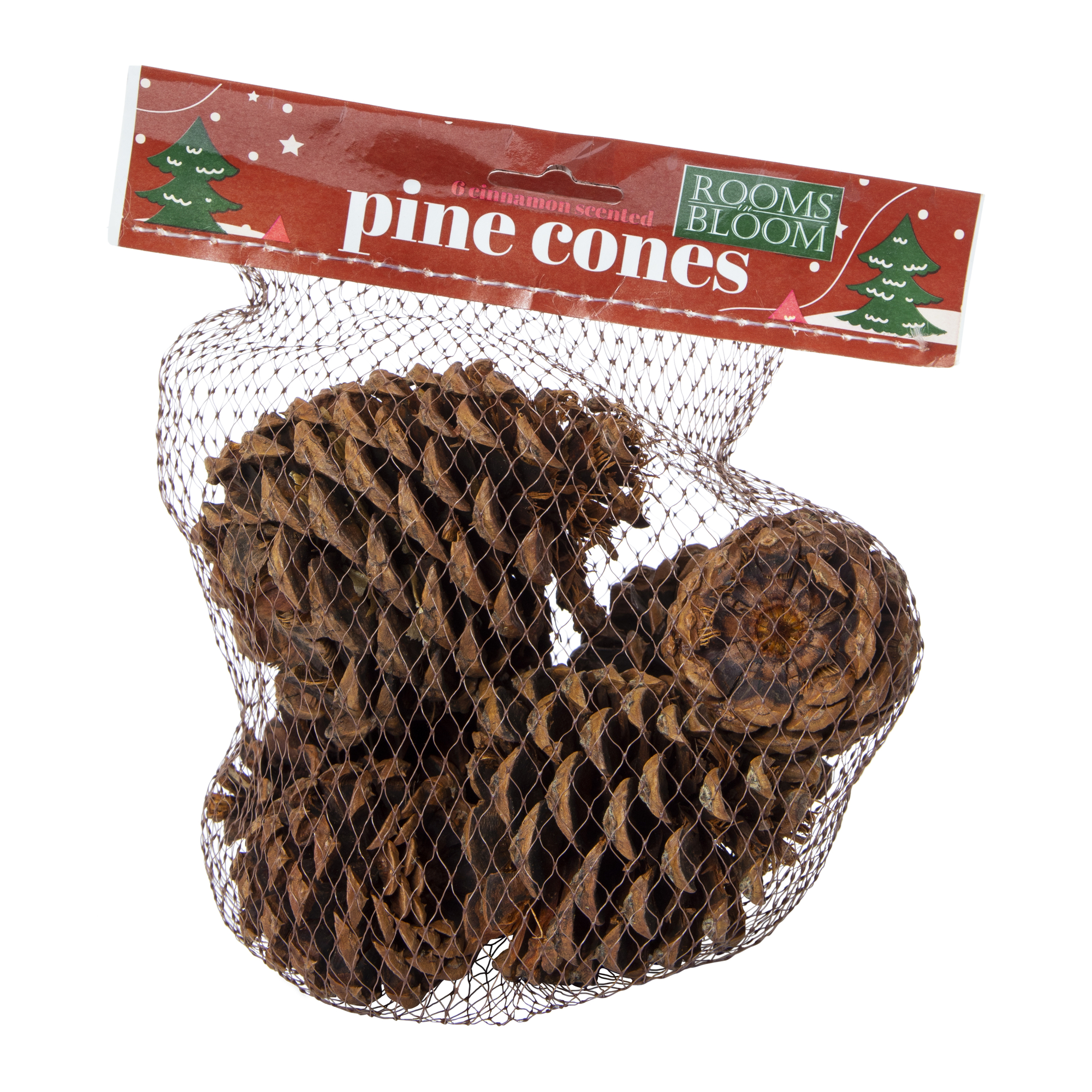 Cinnamon Scented Pinecones 6-Count