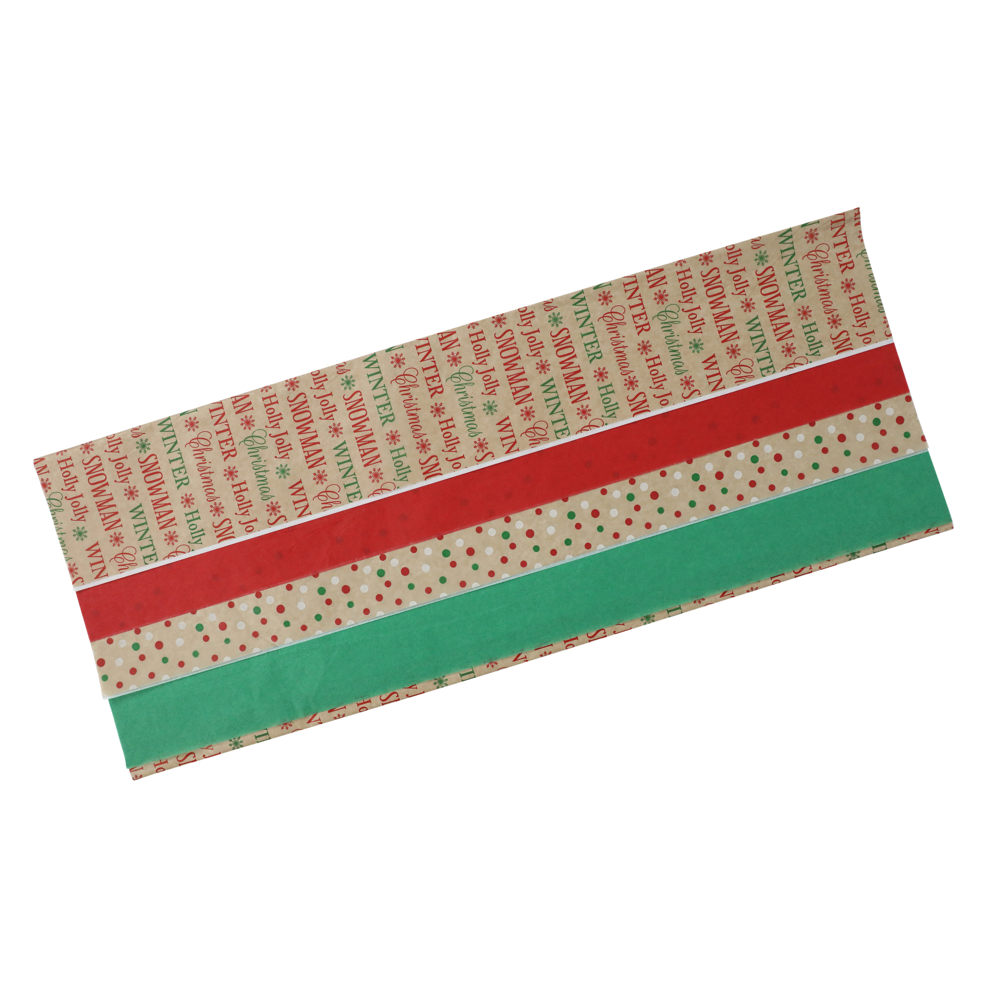 Count Assorted Christmas Gift Tissue 20in