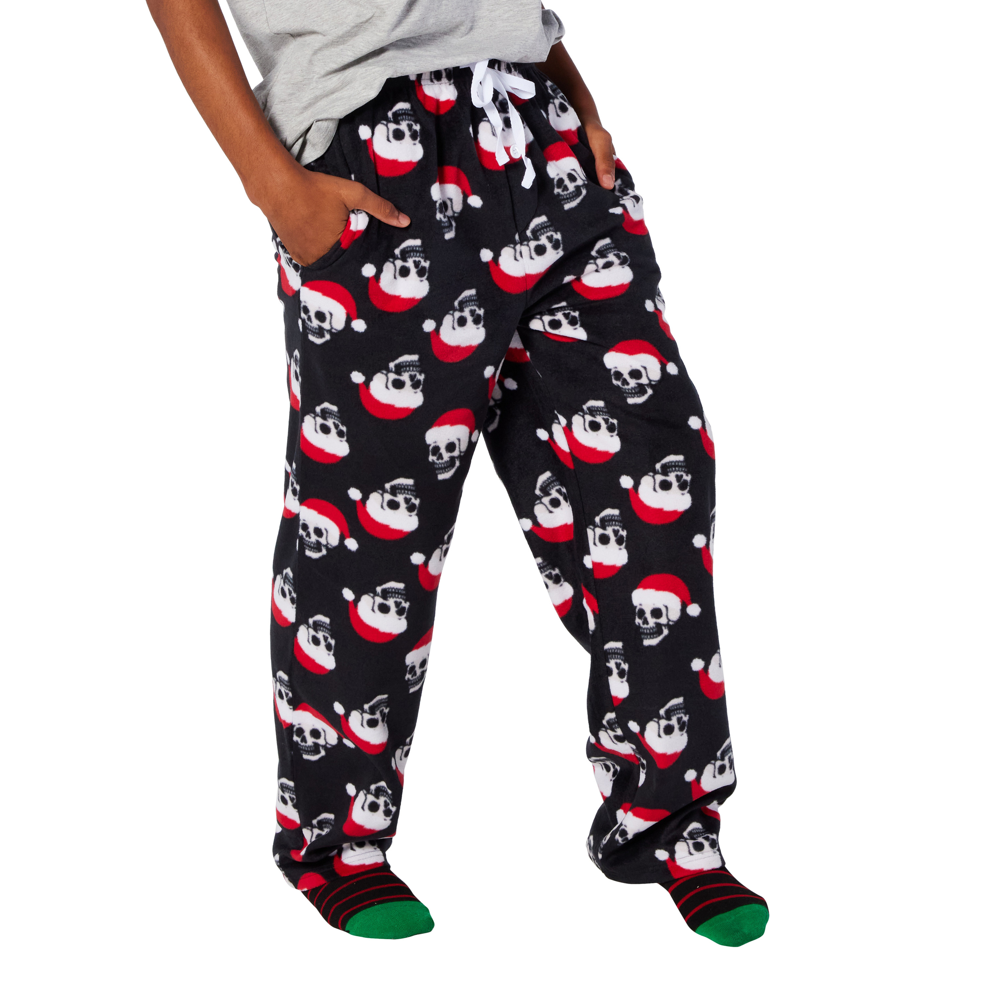 Young Men's Holiday Plush Lounge Pants