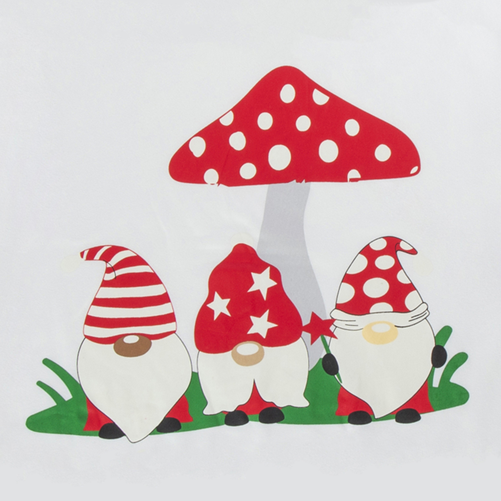 Young Men's Mushroom Gnomes Pajama Top