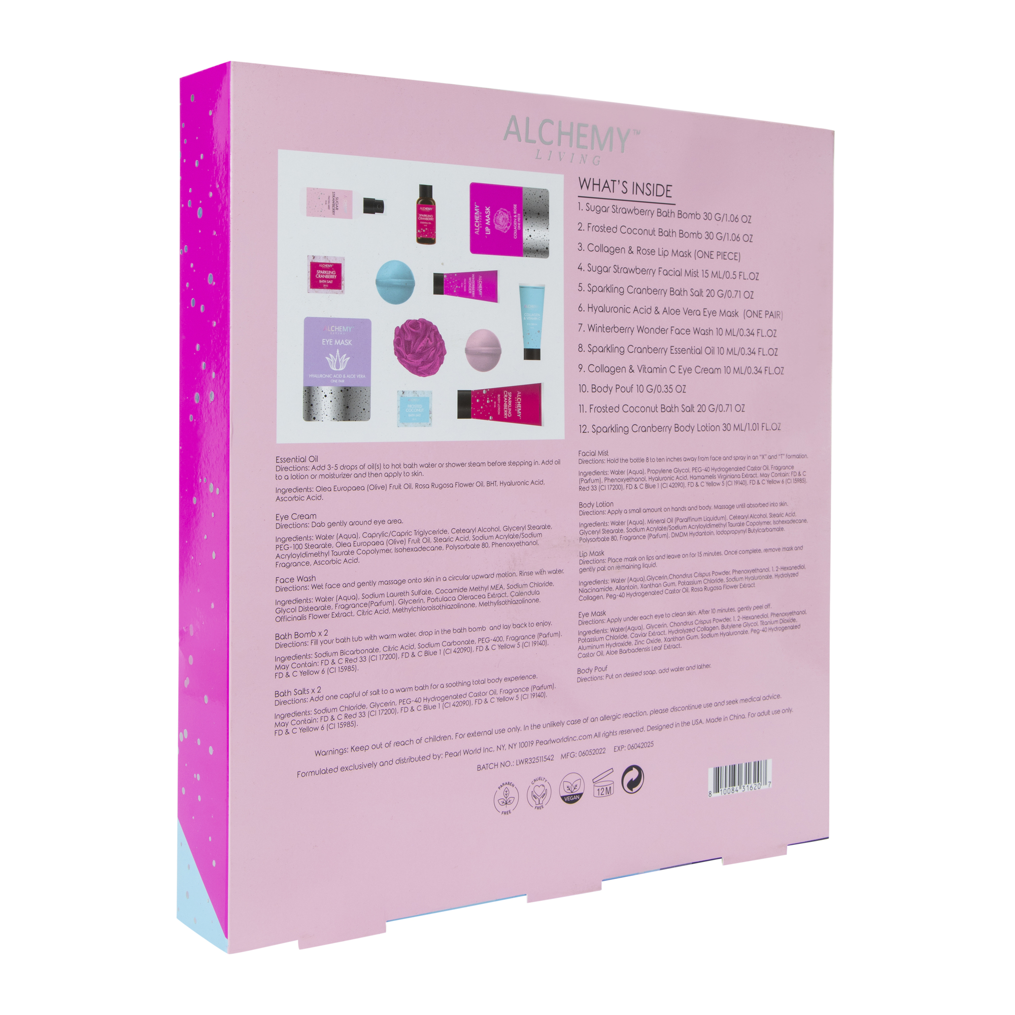Alchemy Living™ 12 Days Of Spa Advent Calendar